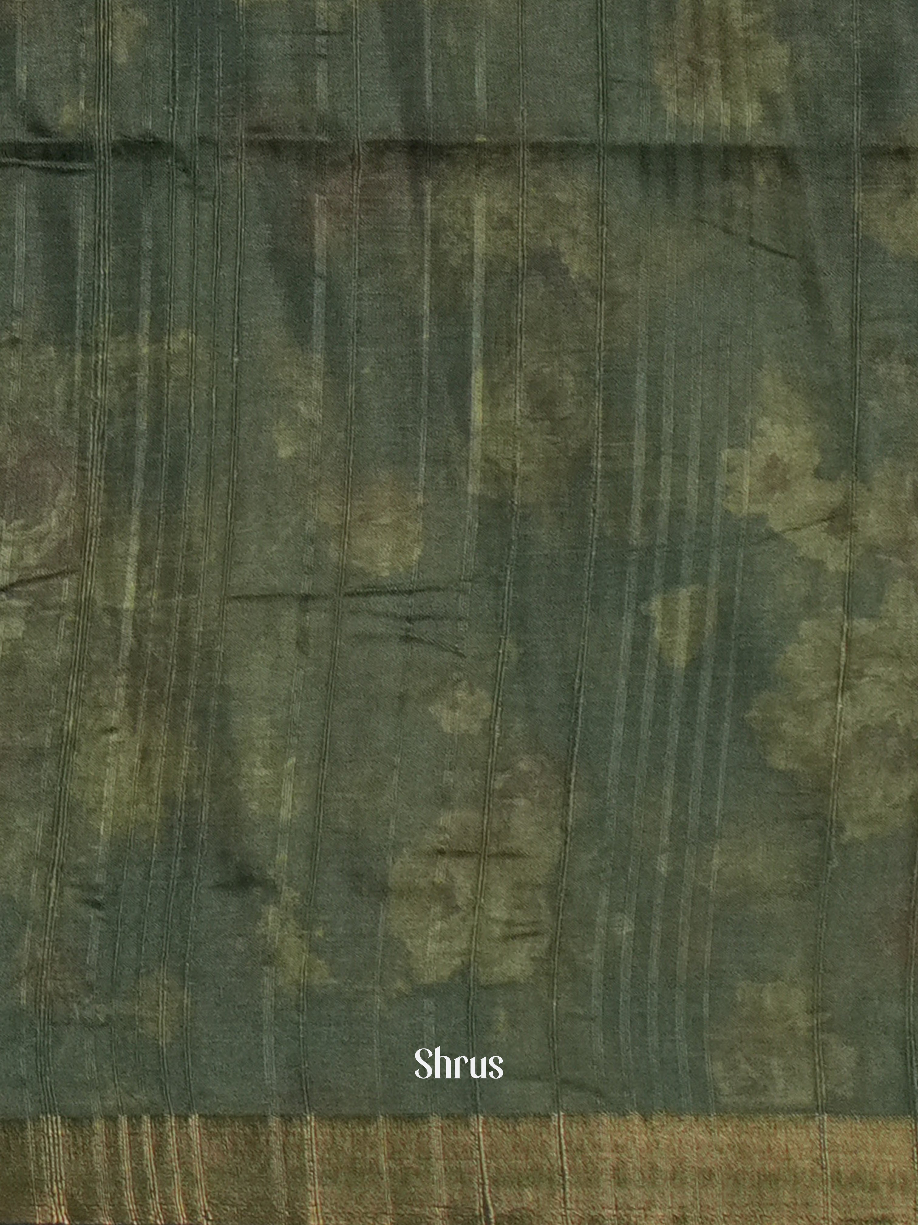 Green - Matka Cotton Saree - Shop on ShrusEternity.com