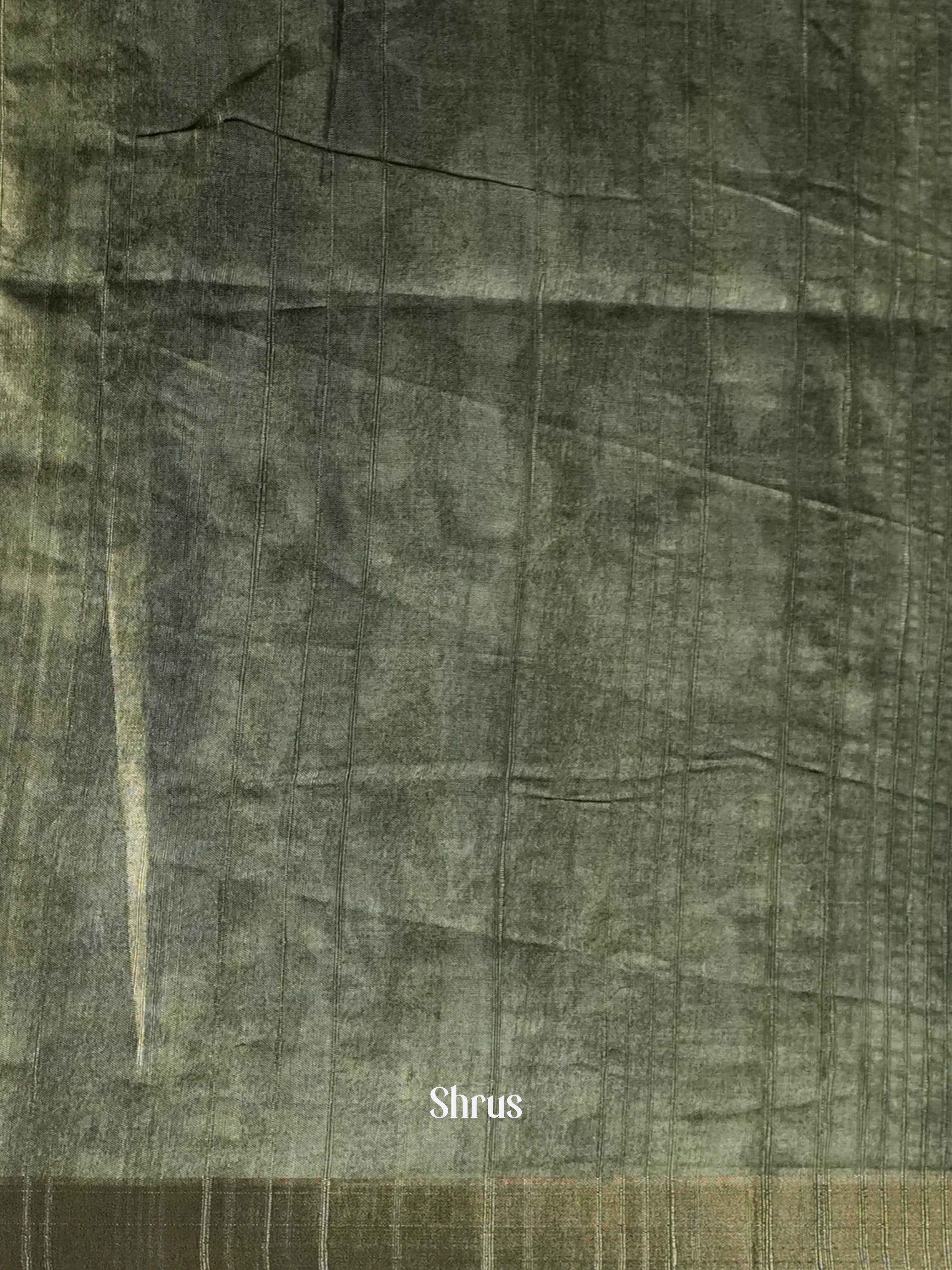 Green - matka Cotton Saree - Shop on ShrusEternity.com