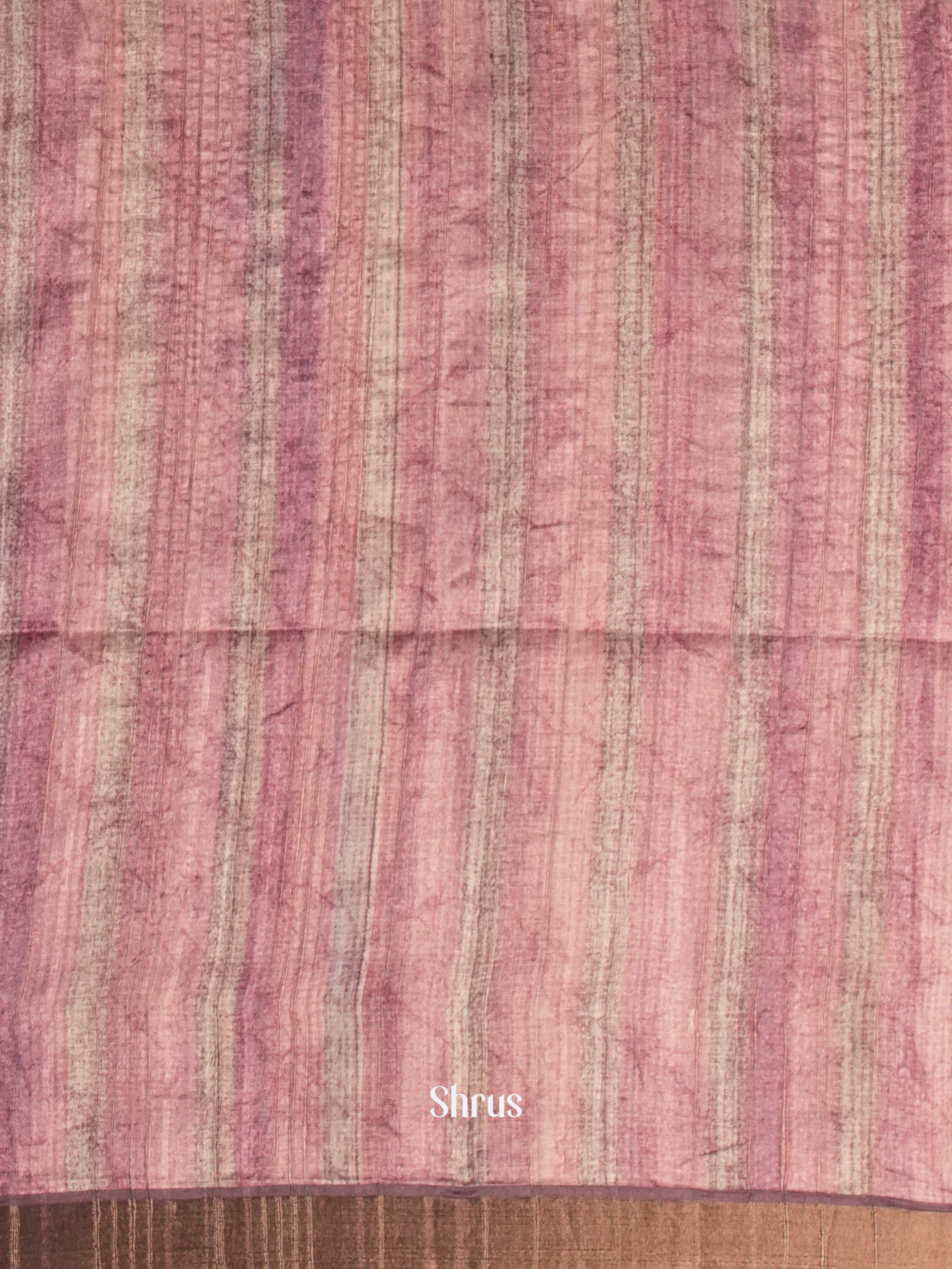 Purple - Matka Cotton Saree - Shop on ShrusEternity.com