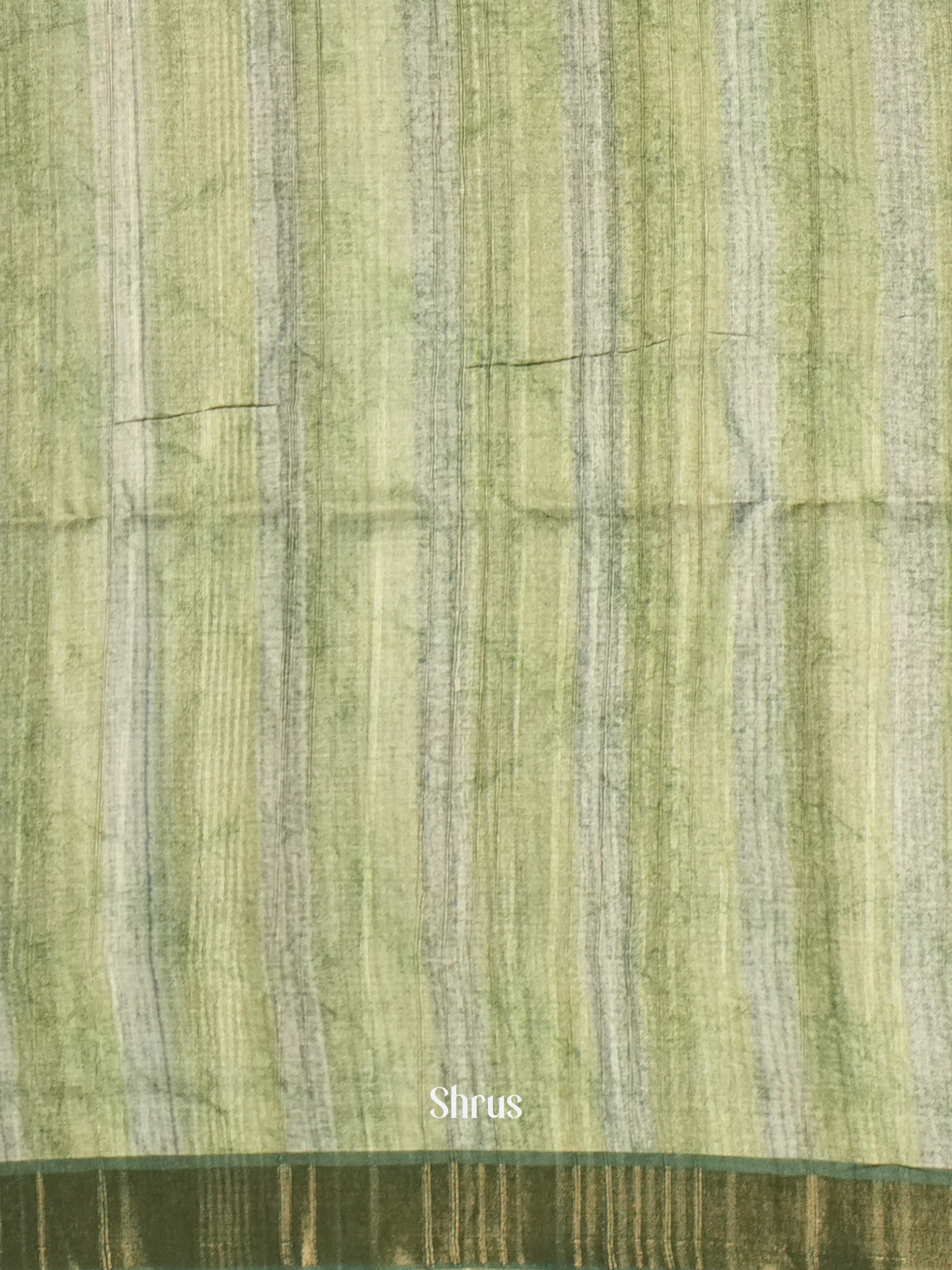 Green- Matka Cotton Saree - Shop on ShrusEternity.com