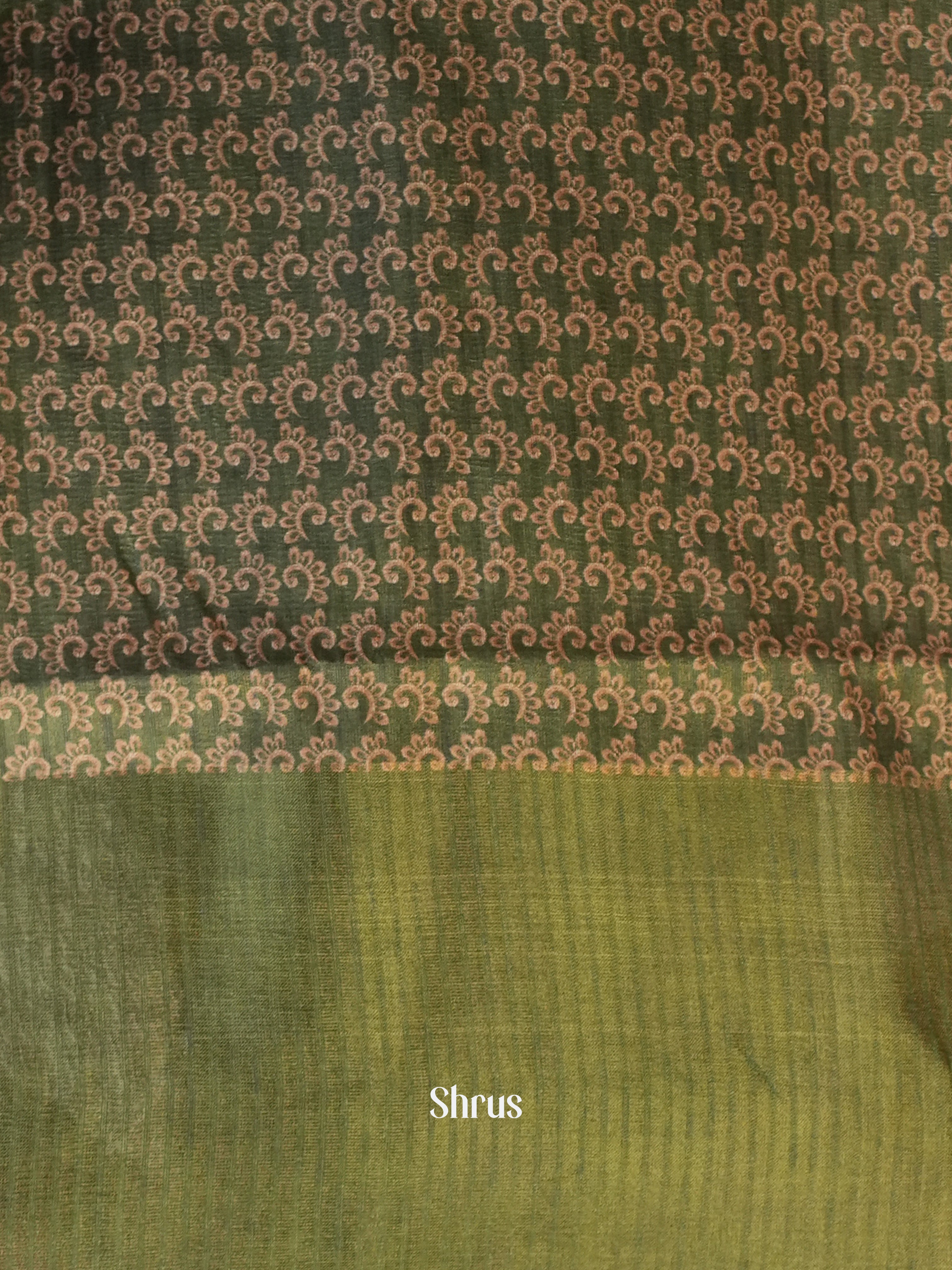 Green - Matka Cotton Saree - Shop on ShrusEternity.com