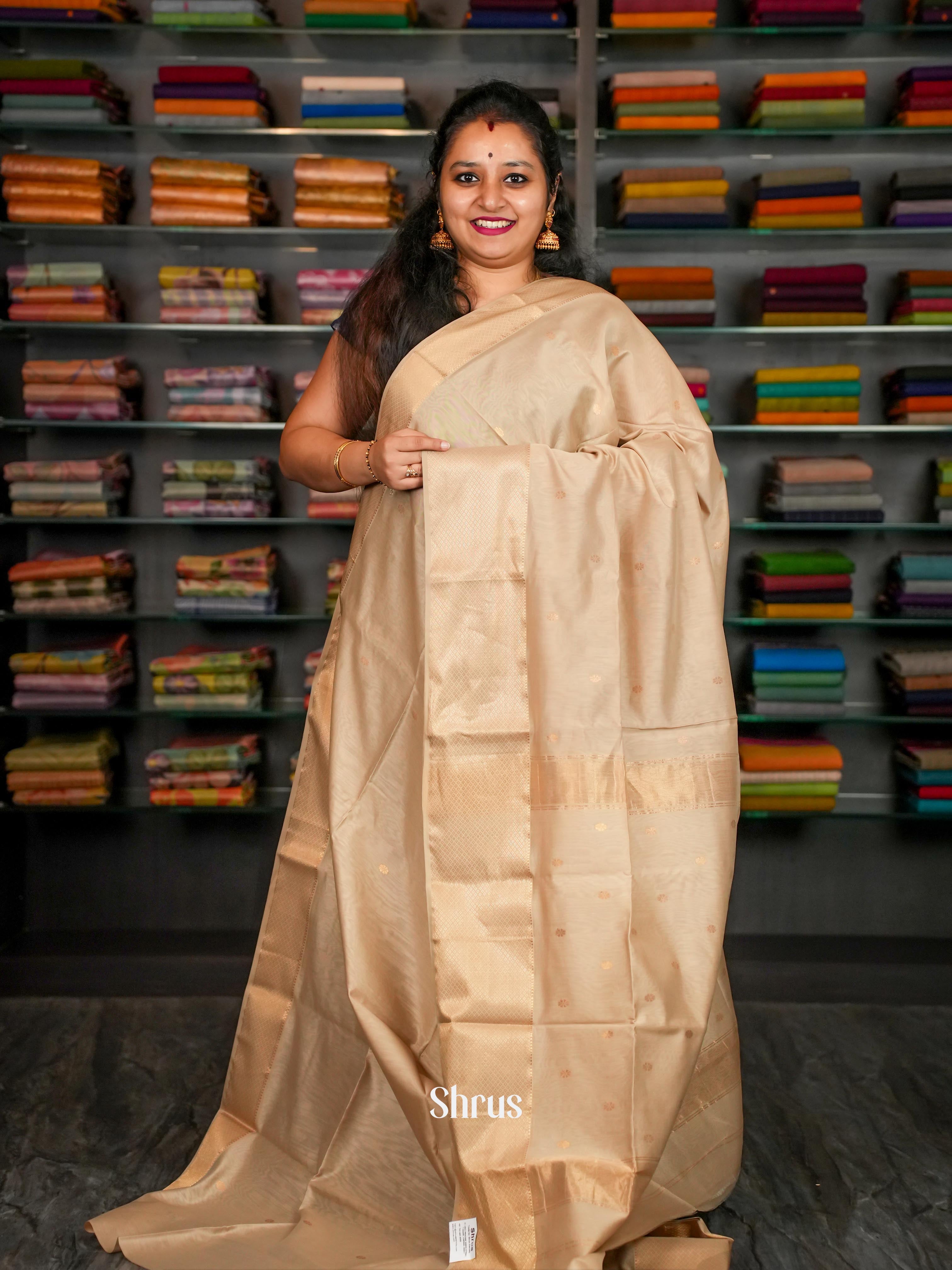 CIS05055 - Maheshwari silkcotton Saree - Shop on ShrusEternity.com