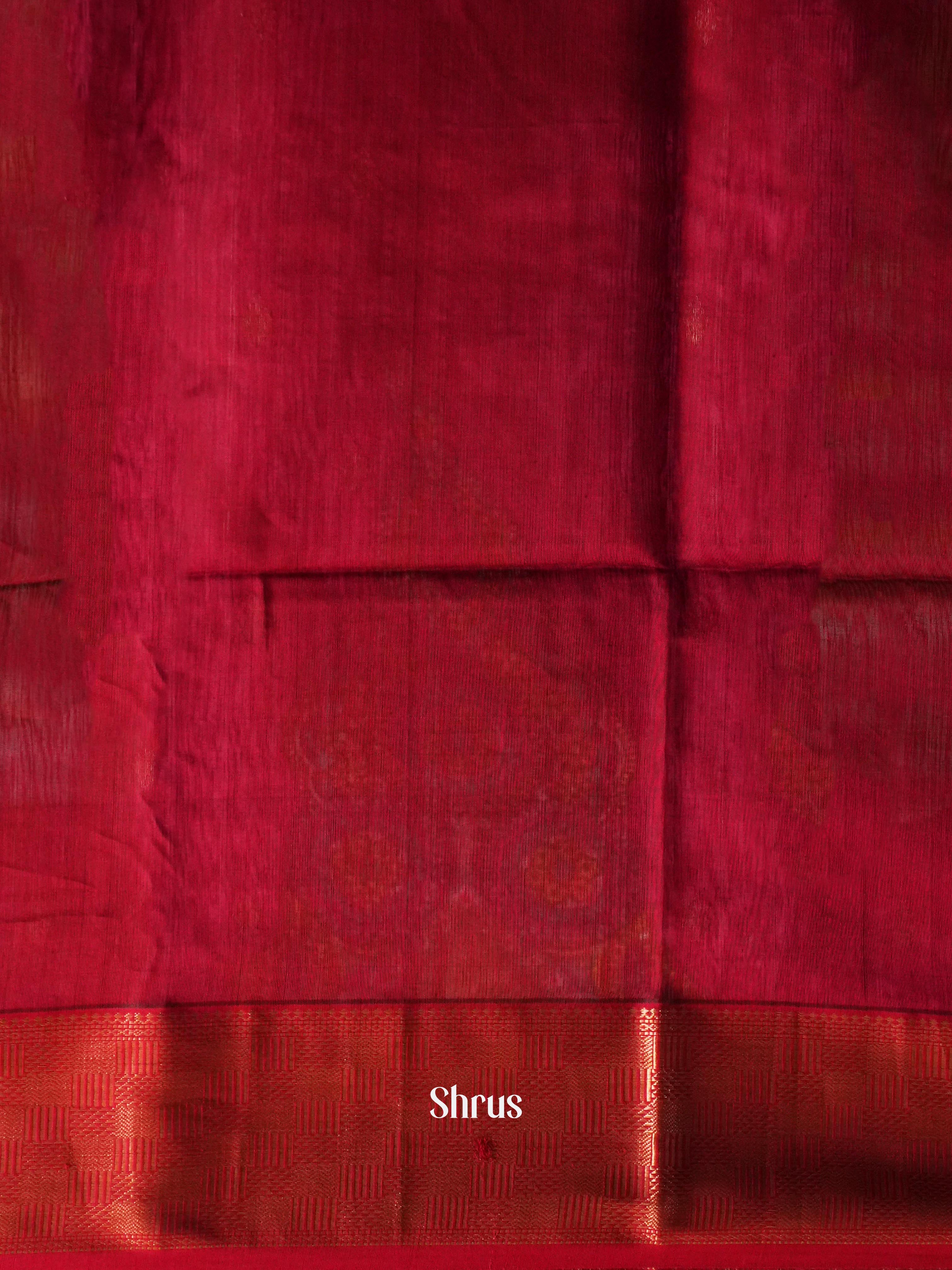 Forest Green - Maheshwari silkcotton Saree - Shop on ShrusEternity.com