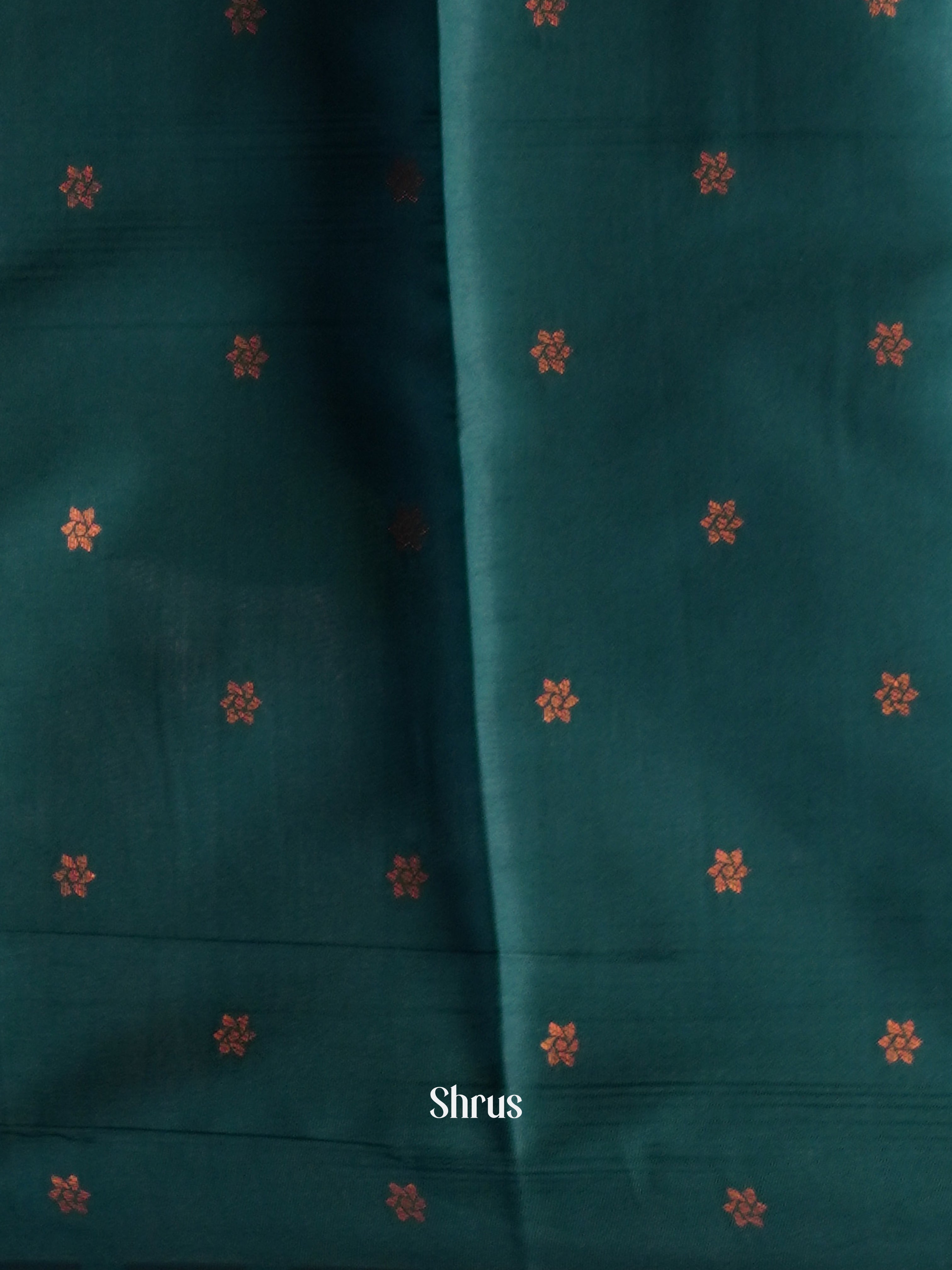 Light Green & Green - Semi Arani Silk Saree - Shop on ShrusEternity.com