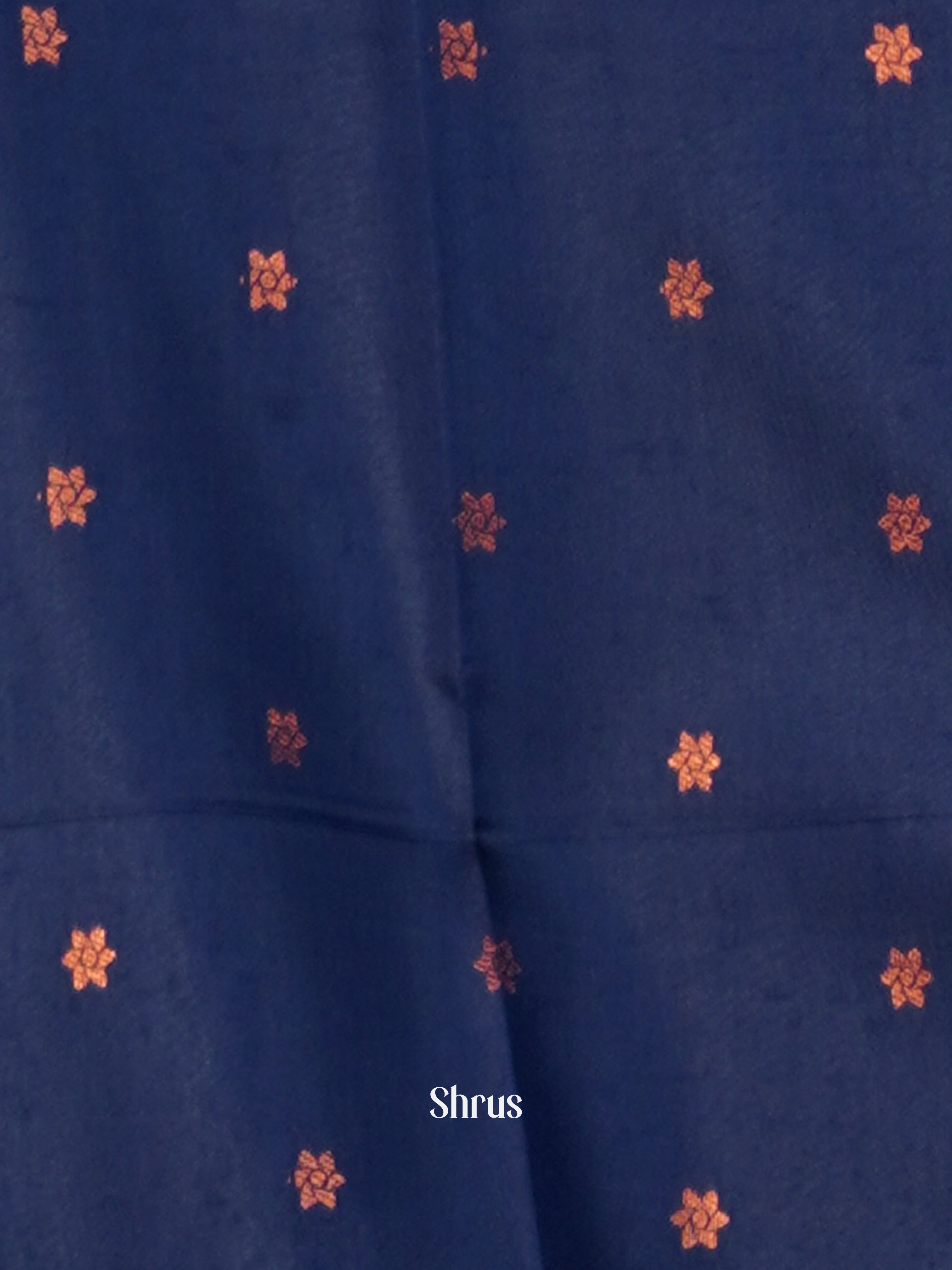 Teal & Blue - Semi Arani Silk Saree - Shop on ShrusEternity.com