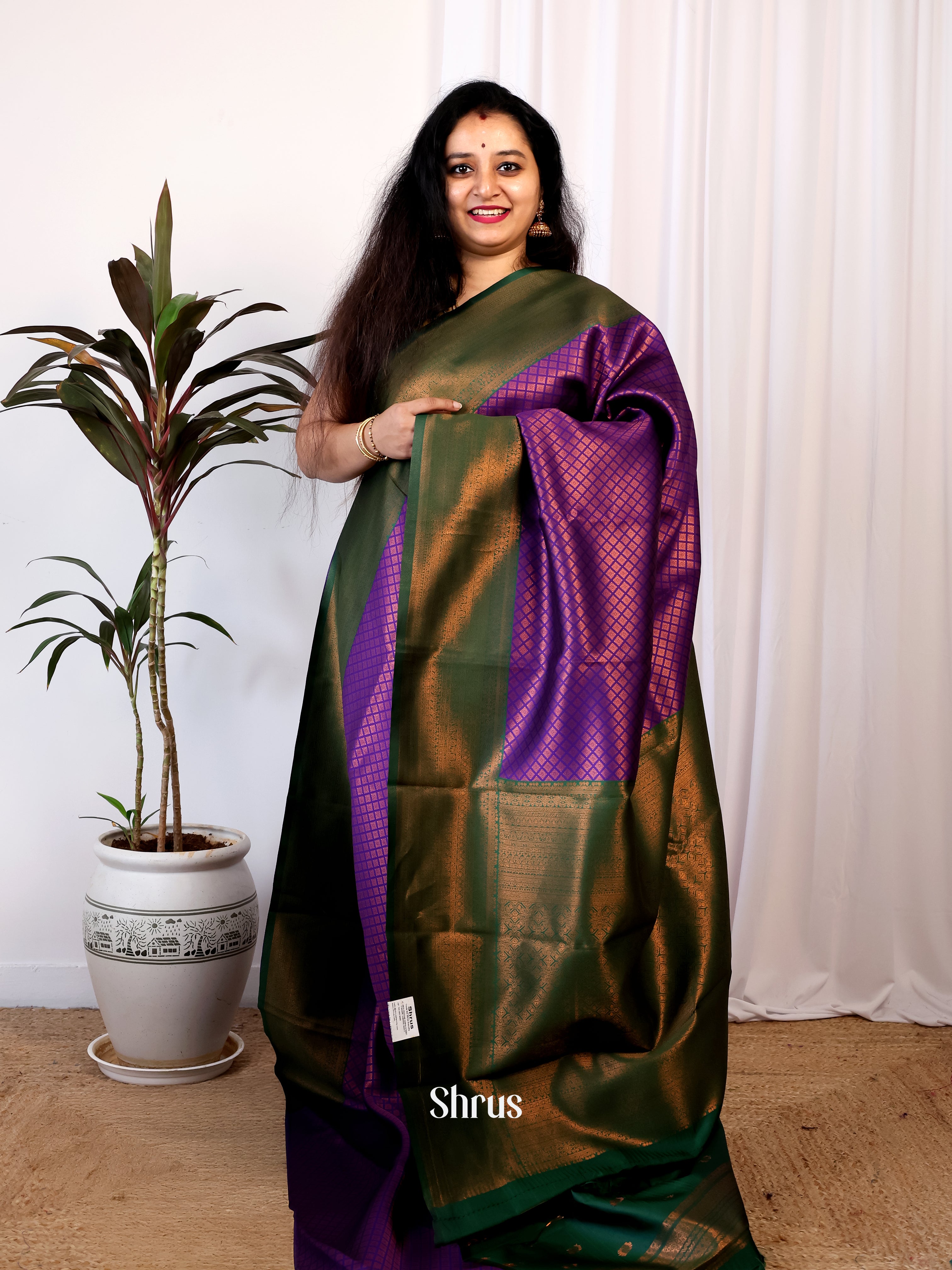 CIS05195 - Semi Arani Silk - Shop on ShrusEternity.com
