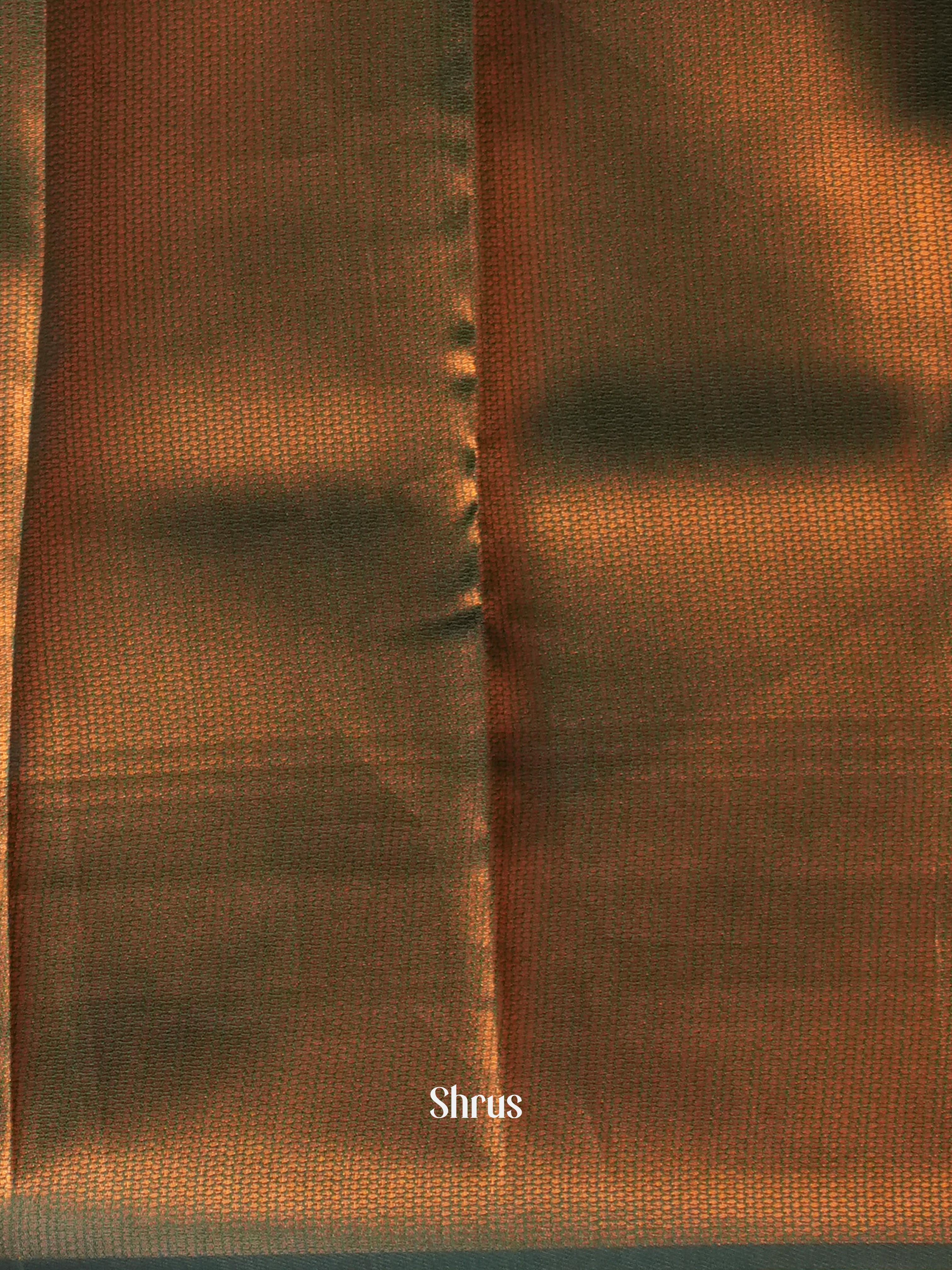 Maroon & Green- Semi Arani Silk Saree - Shop on ShrusEternity.com