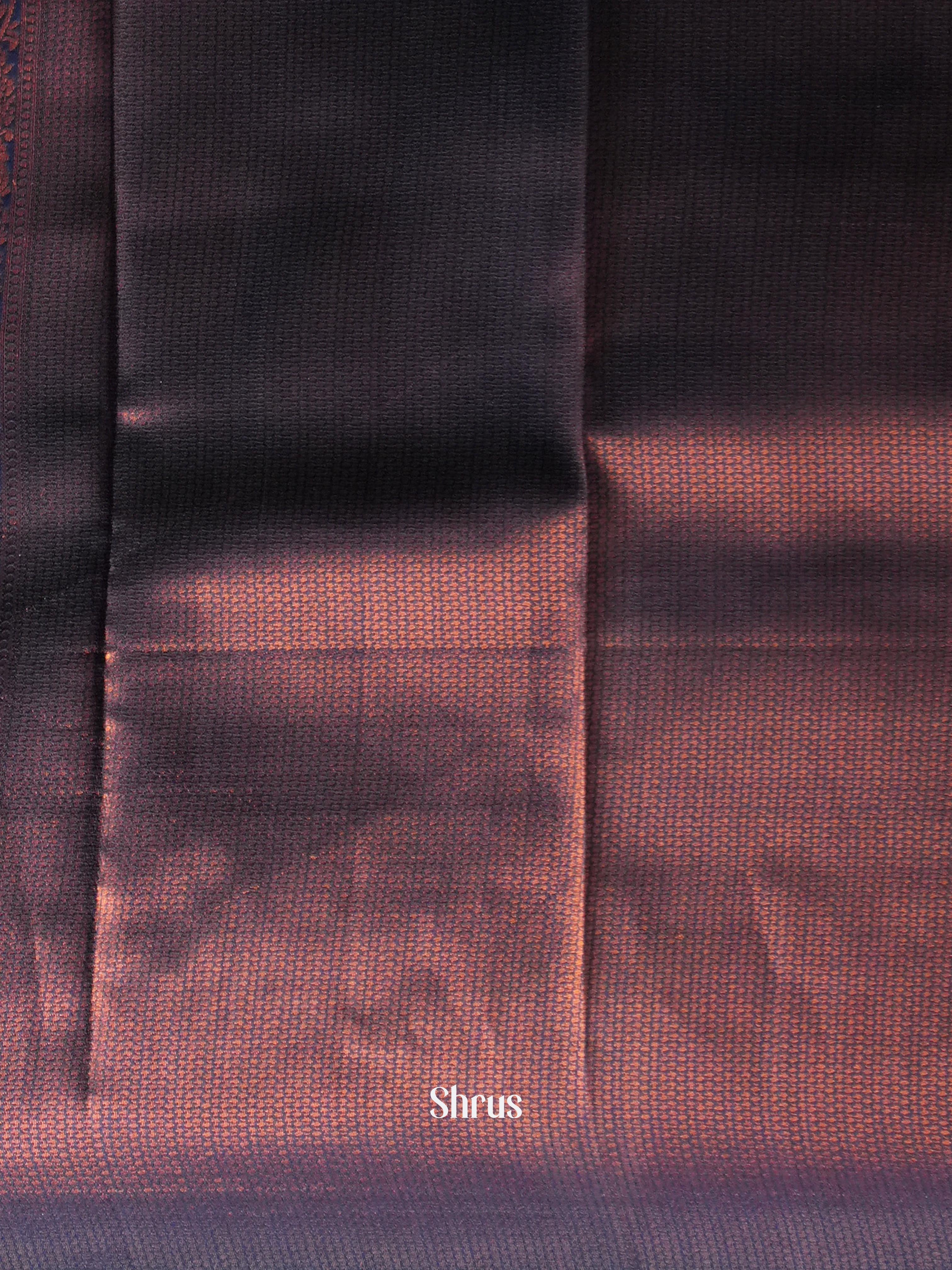 Teal & Blue - Semi Arani Silk Saree - Shop on ShrusEternity.com