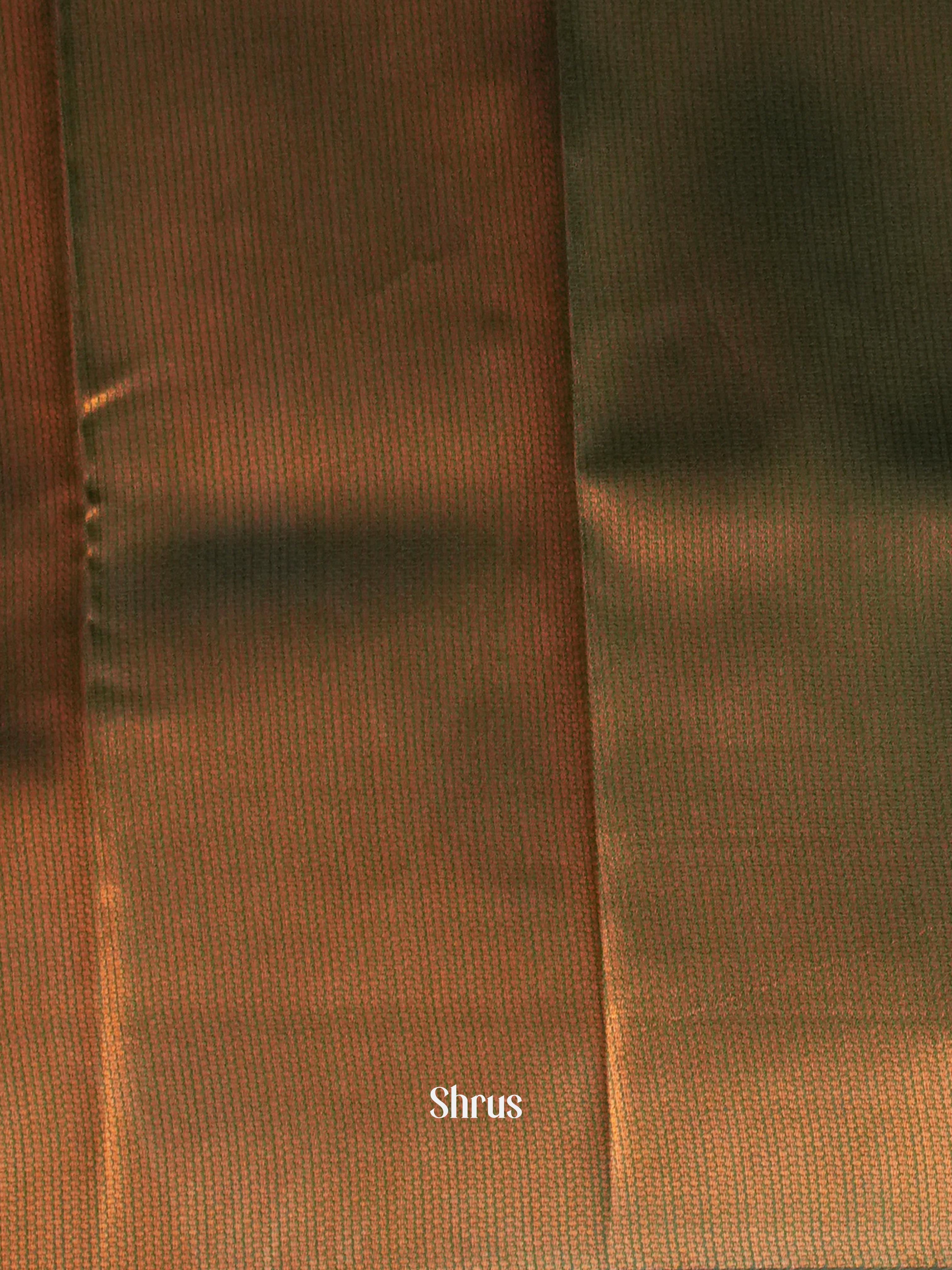 Grey & Green- Semi Arani Silk Saree - Shop on ShrusEternity.com