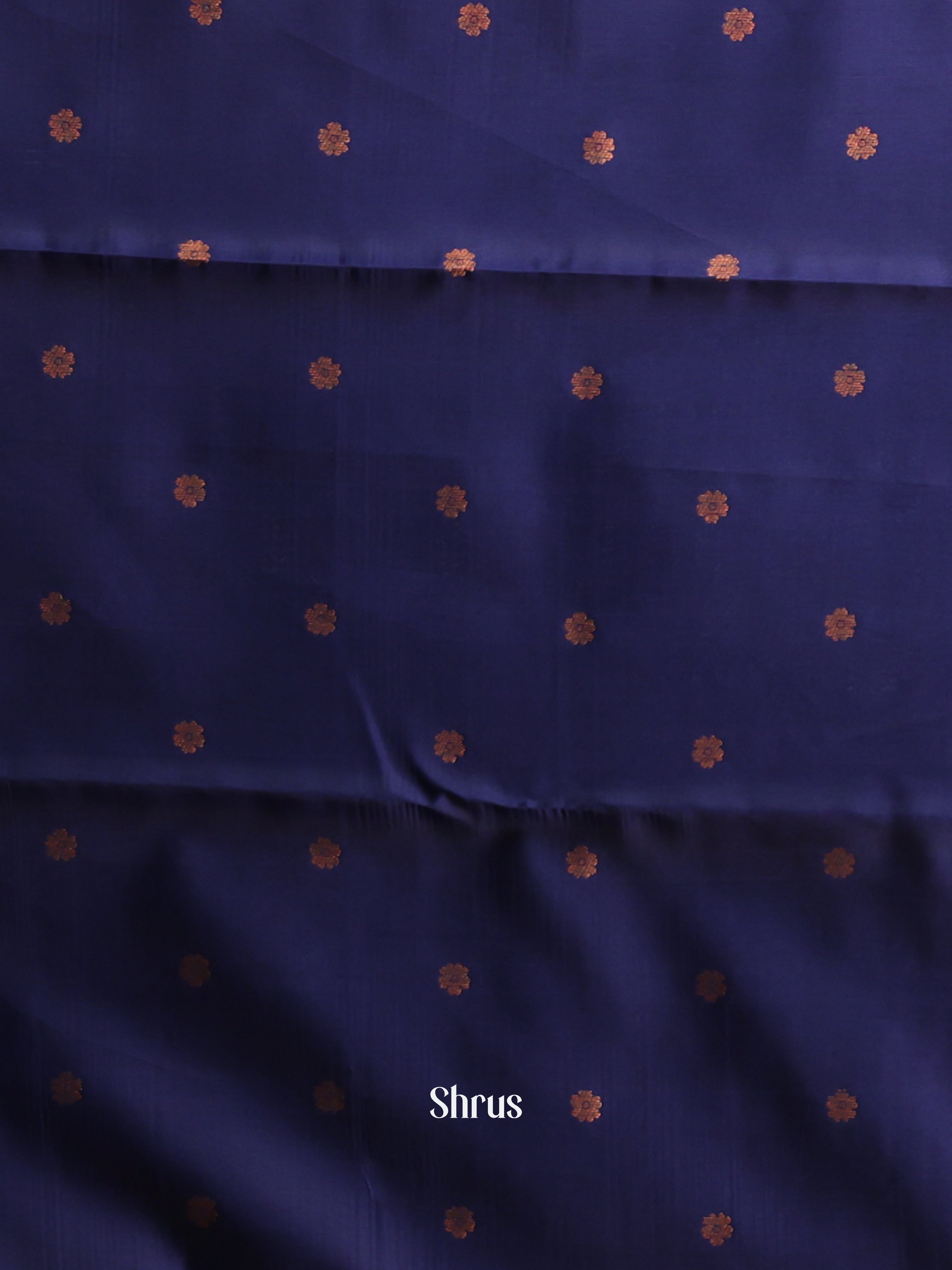 Teal & Blue - Semi Arani Silk Saree - Shop on ShrusEternity.com
