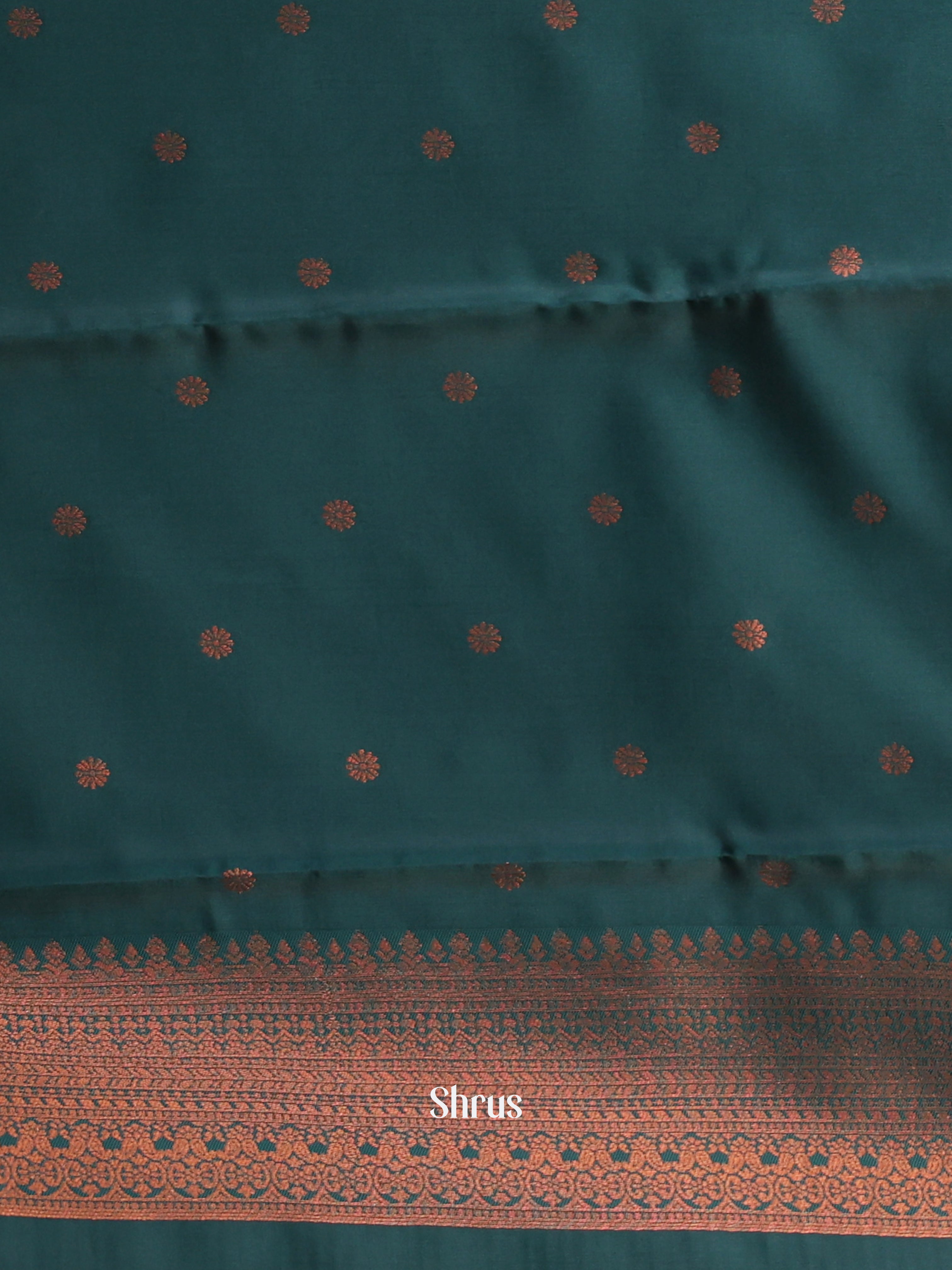 Red & Green- Semi Arani Silk Saree - Shop on ShrusEternity.com