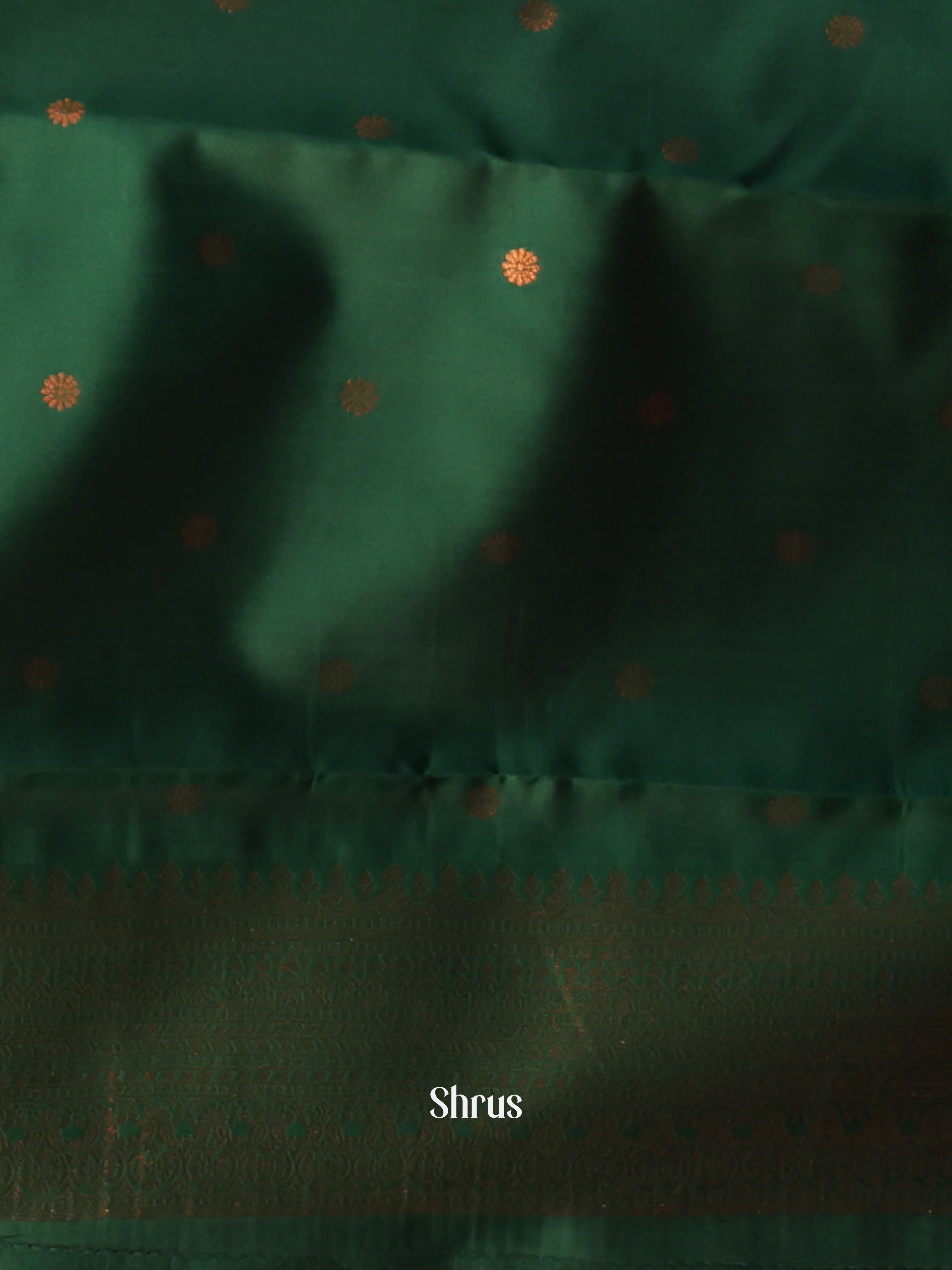 Purple & green - Semi Arani Silk Saree - Shop on ShrusEternity.com