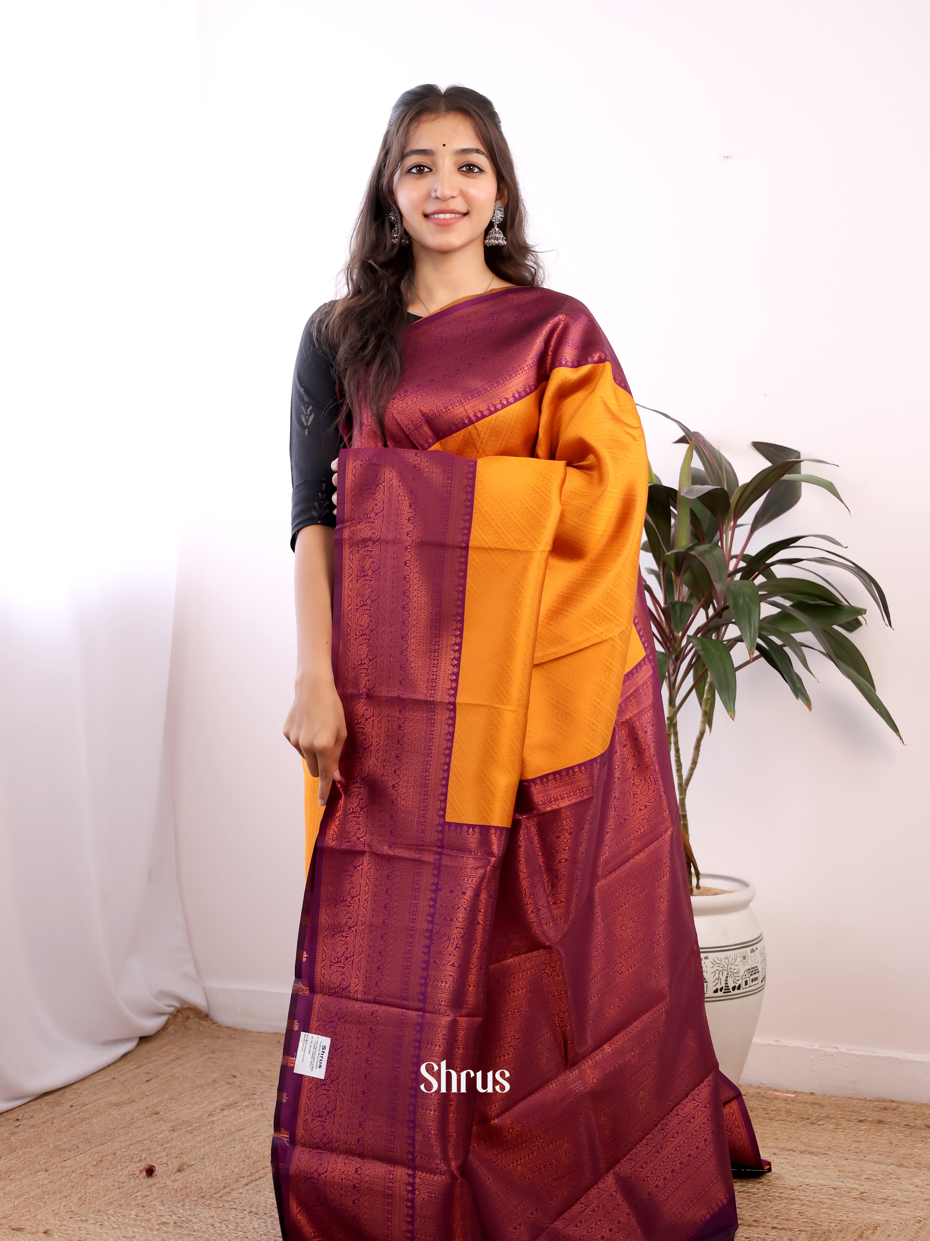 CIS05271 - Semi Arani Silk Saree - Shop on ShrusEternity.com
