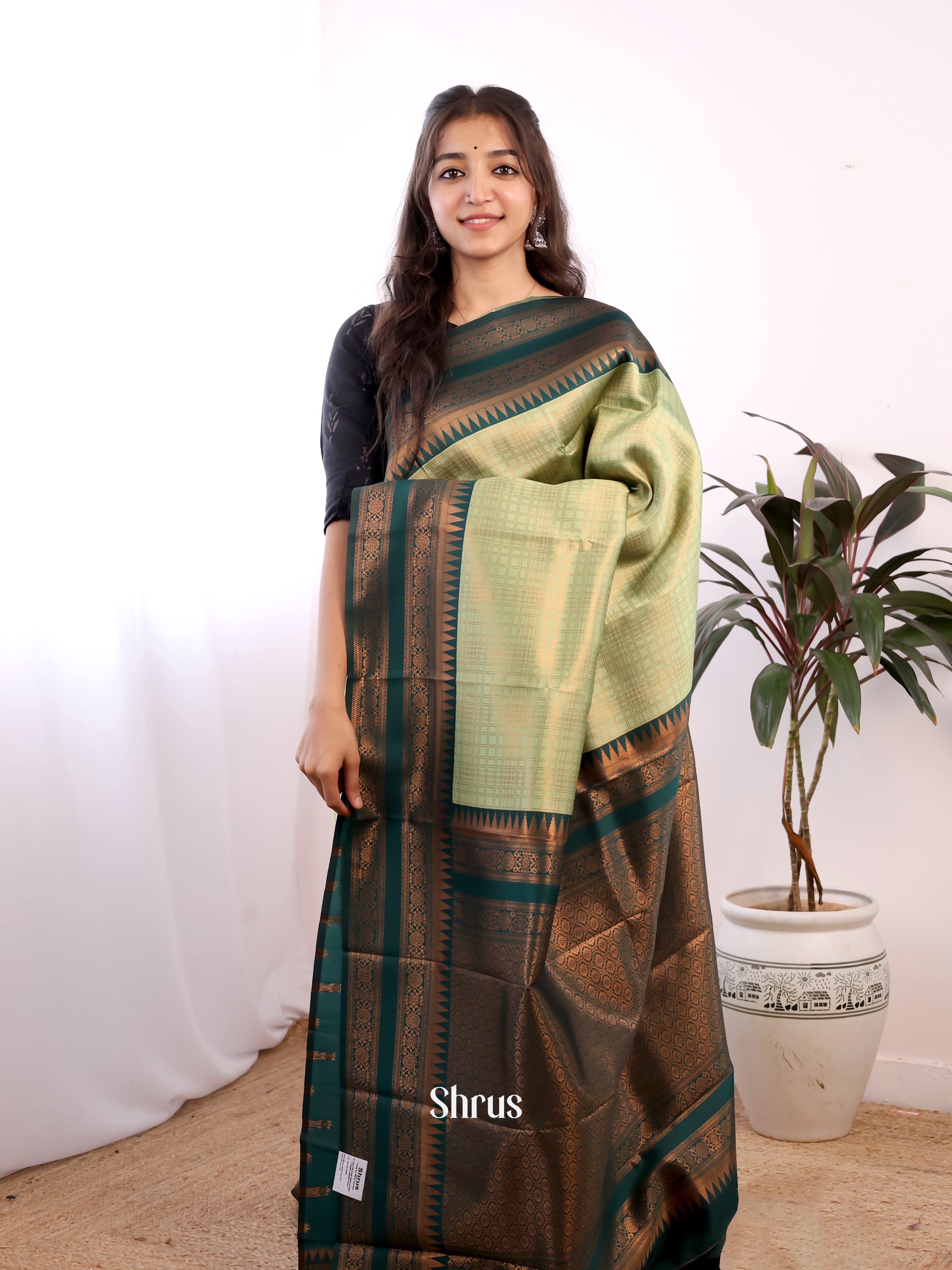 CIS05316 - Semi Arani Silk Saree - Shop on ShrusEternity.com