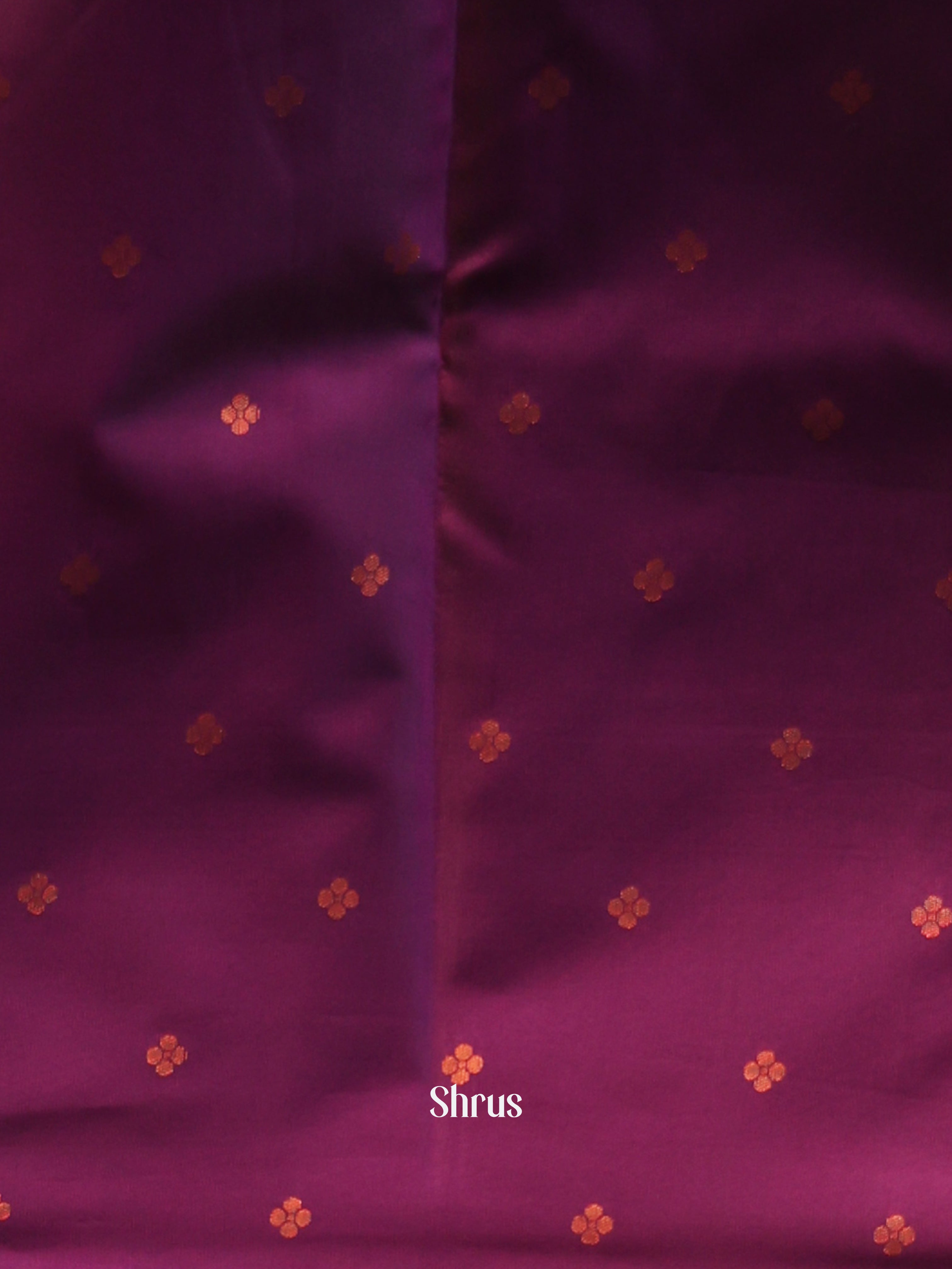 Pink & Purple - Semi Arani Silk Saree - Shop on ShrusEternity.com