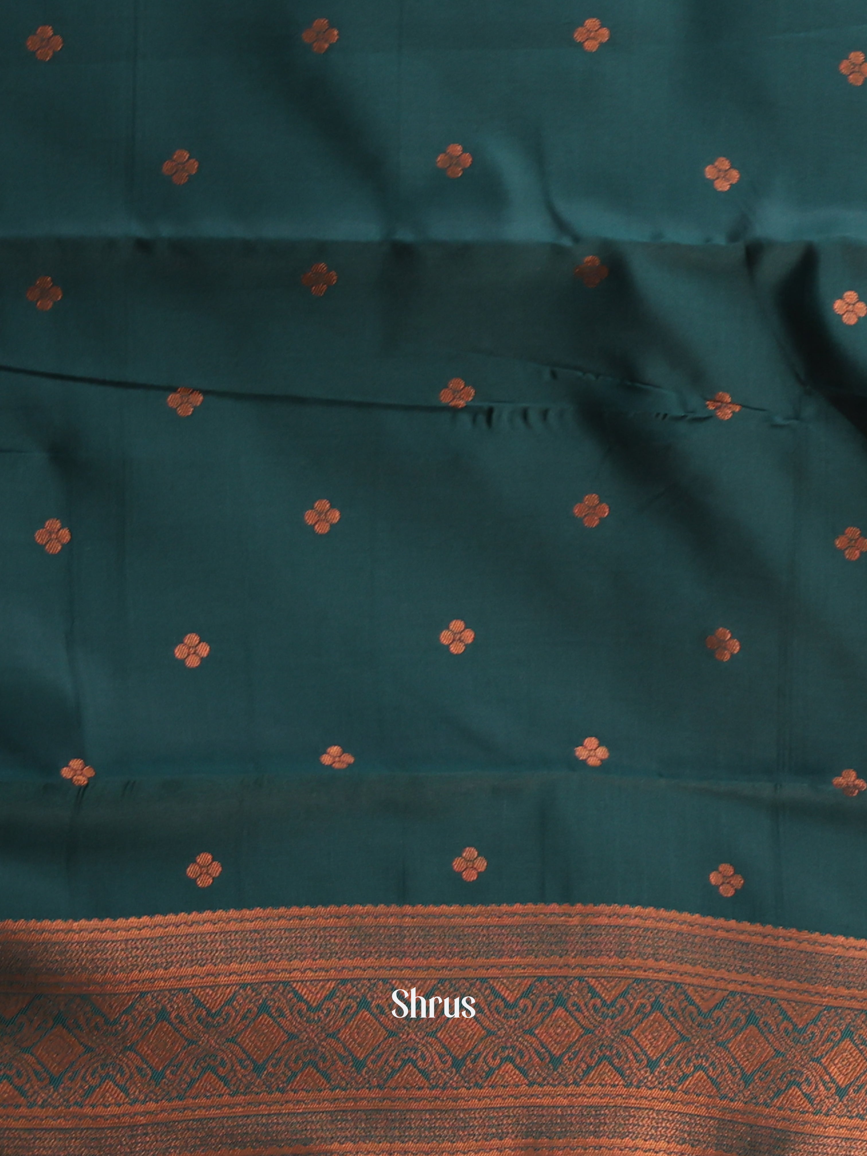 Red & Green- Semi Arani Silk Saree - Shop on ShrusEternity.com