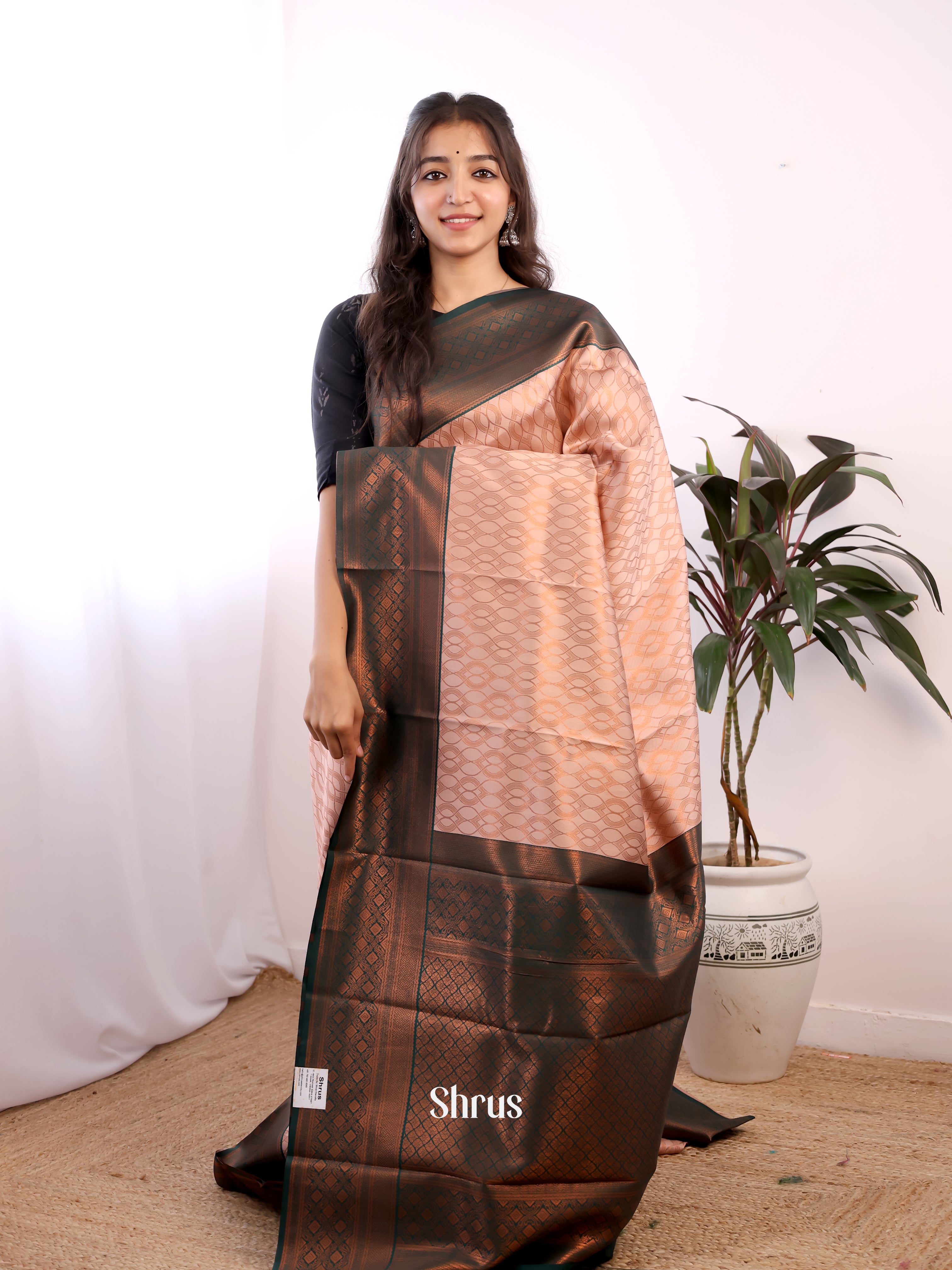 CIS05450 - Semi Arani Silk Saree - Shop on ShrusEternity.com