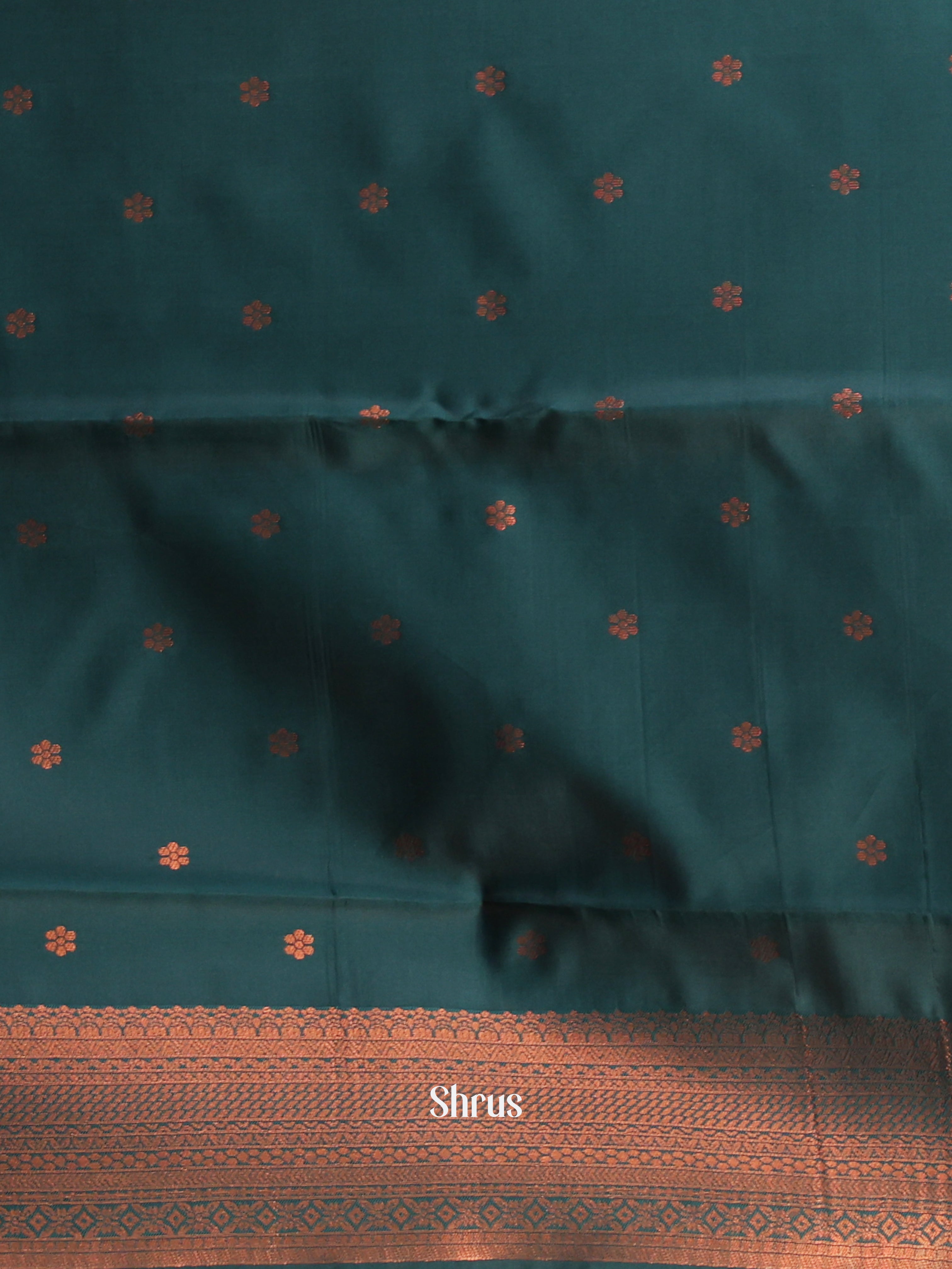 Red & Green- Semi Arani Silk Saree - Shop on ShrusEternity.com