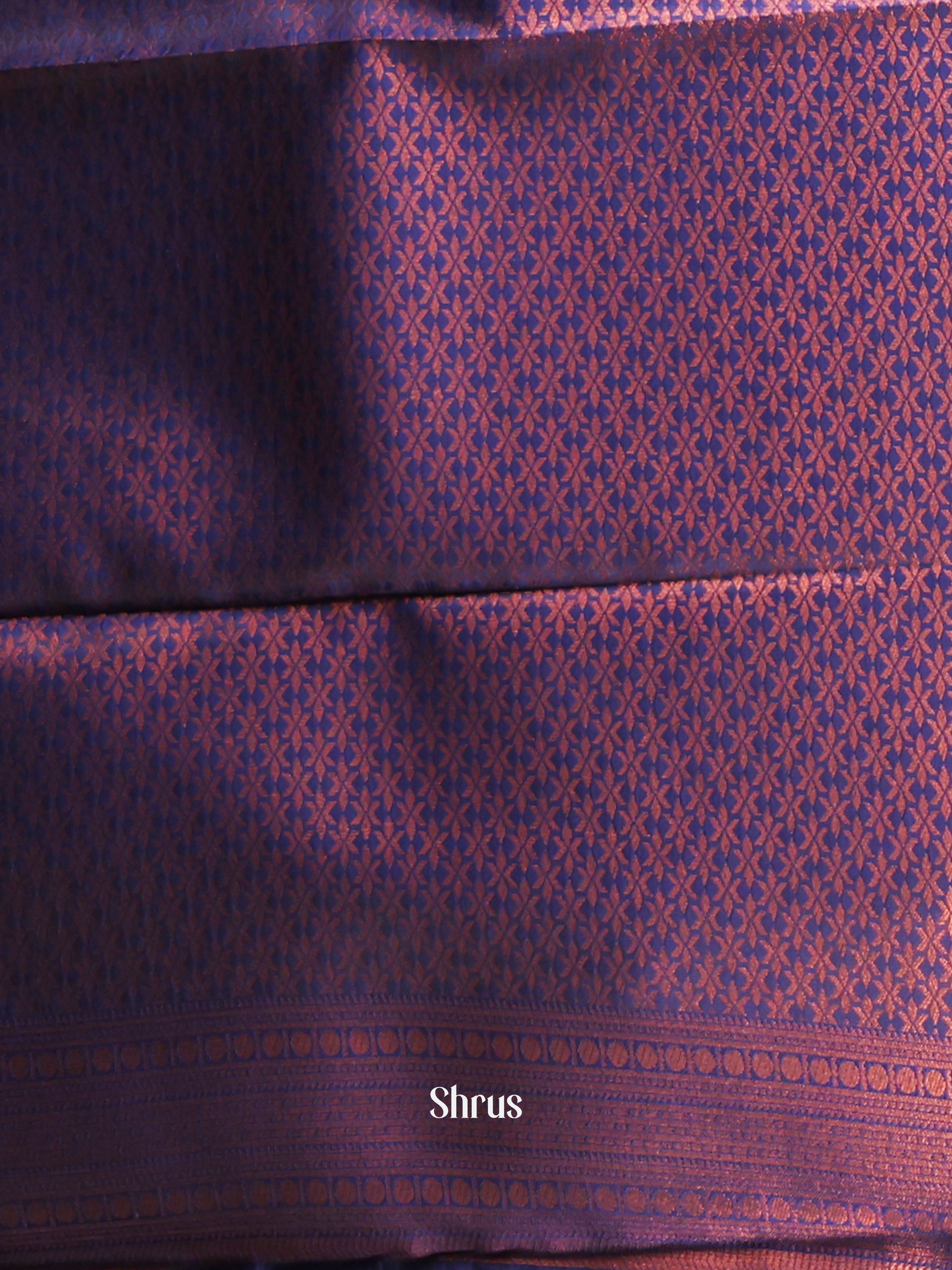 Teal & Blue- Semi Arani Silk Saree - Shop on ShrusEternity.com