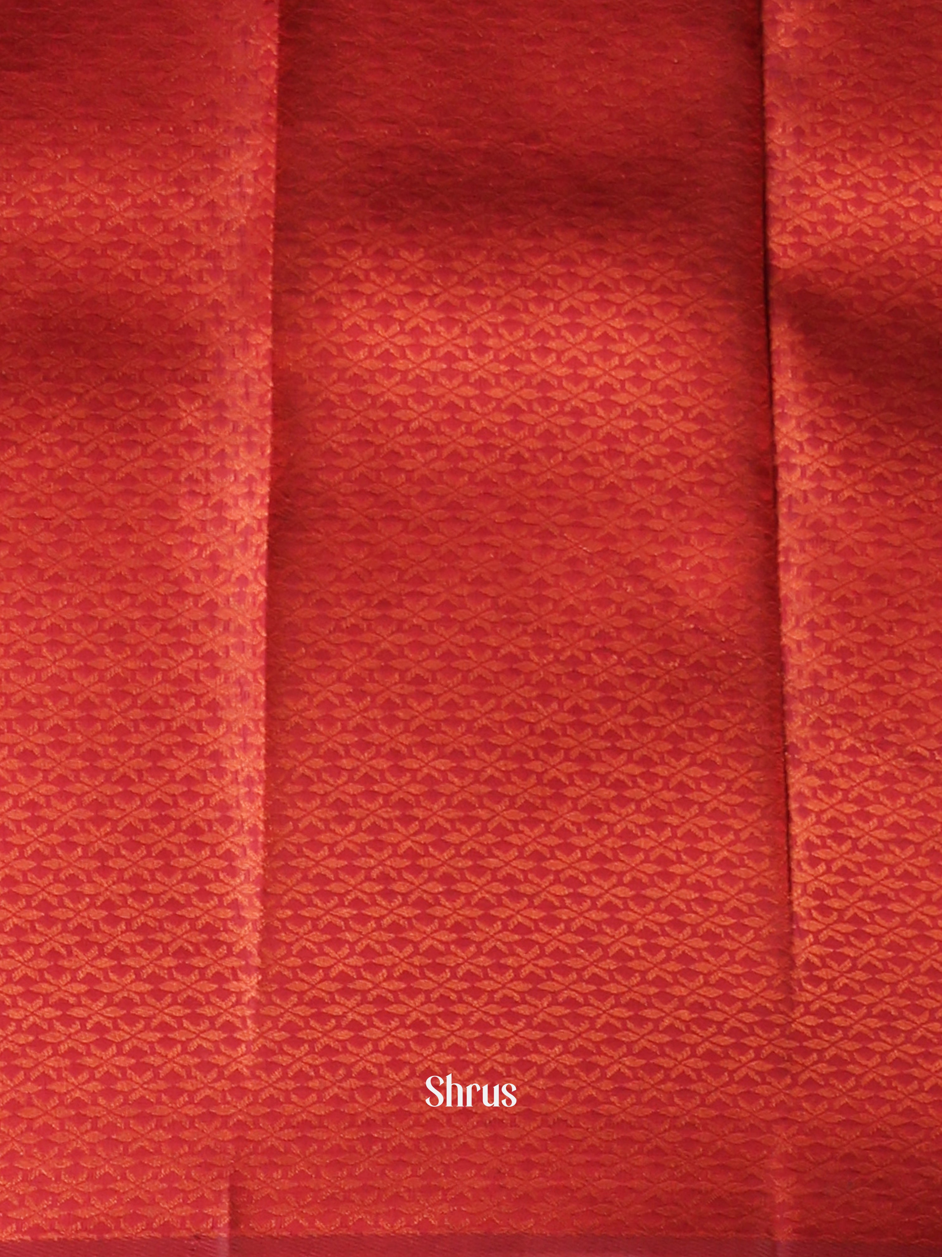 Mustard & Maroon - Semi Arani Silk Saree - Shop on ShrusEternity.com