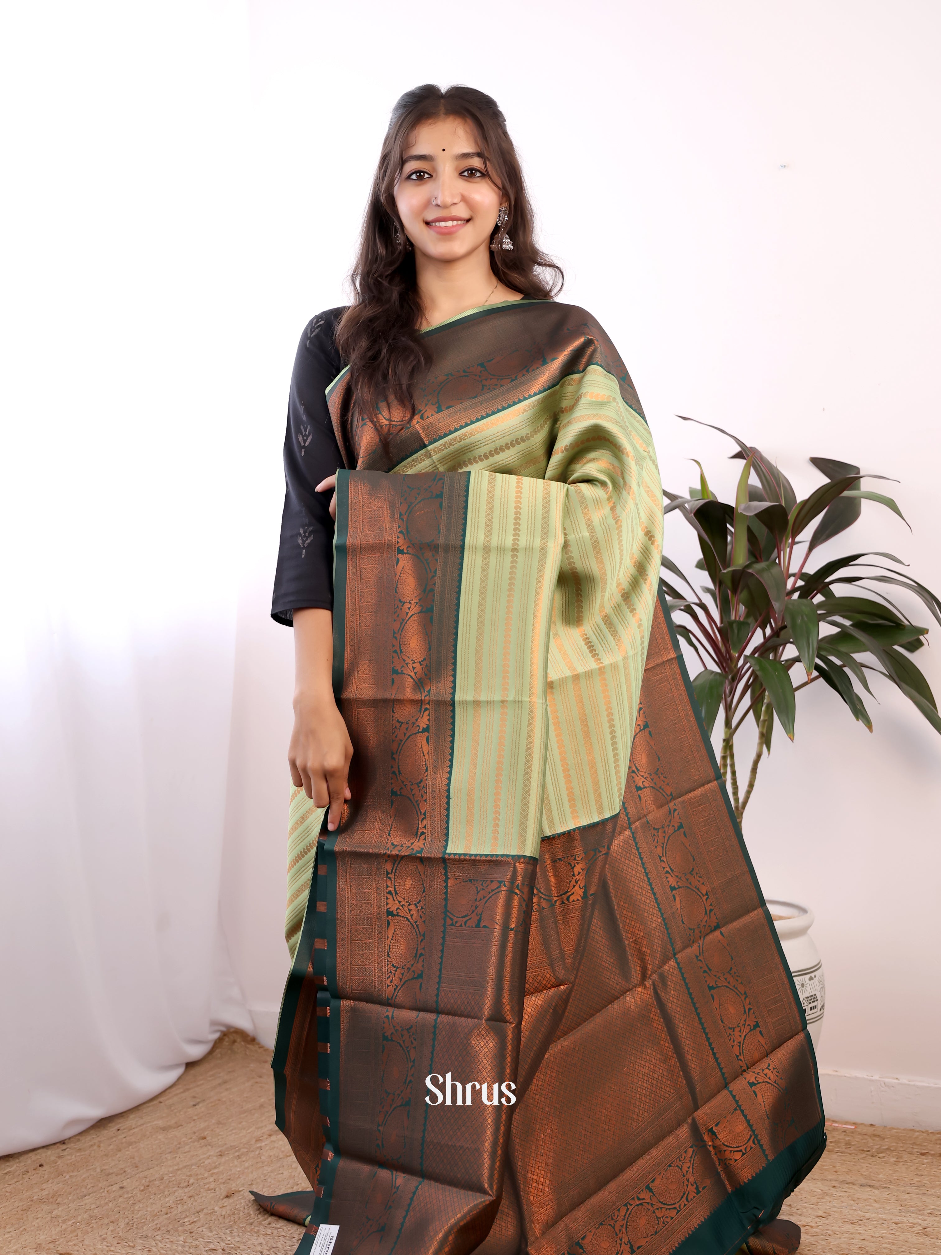 CIS05534 - Semi Arani Silk Saree - Shop on ShrusEternity.com