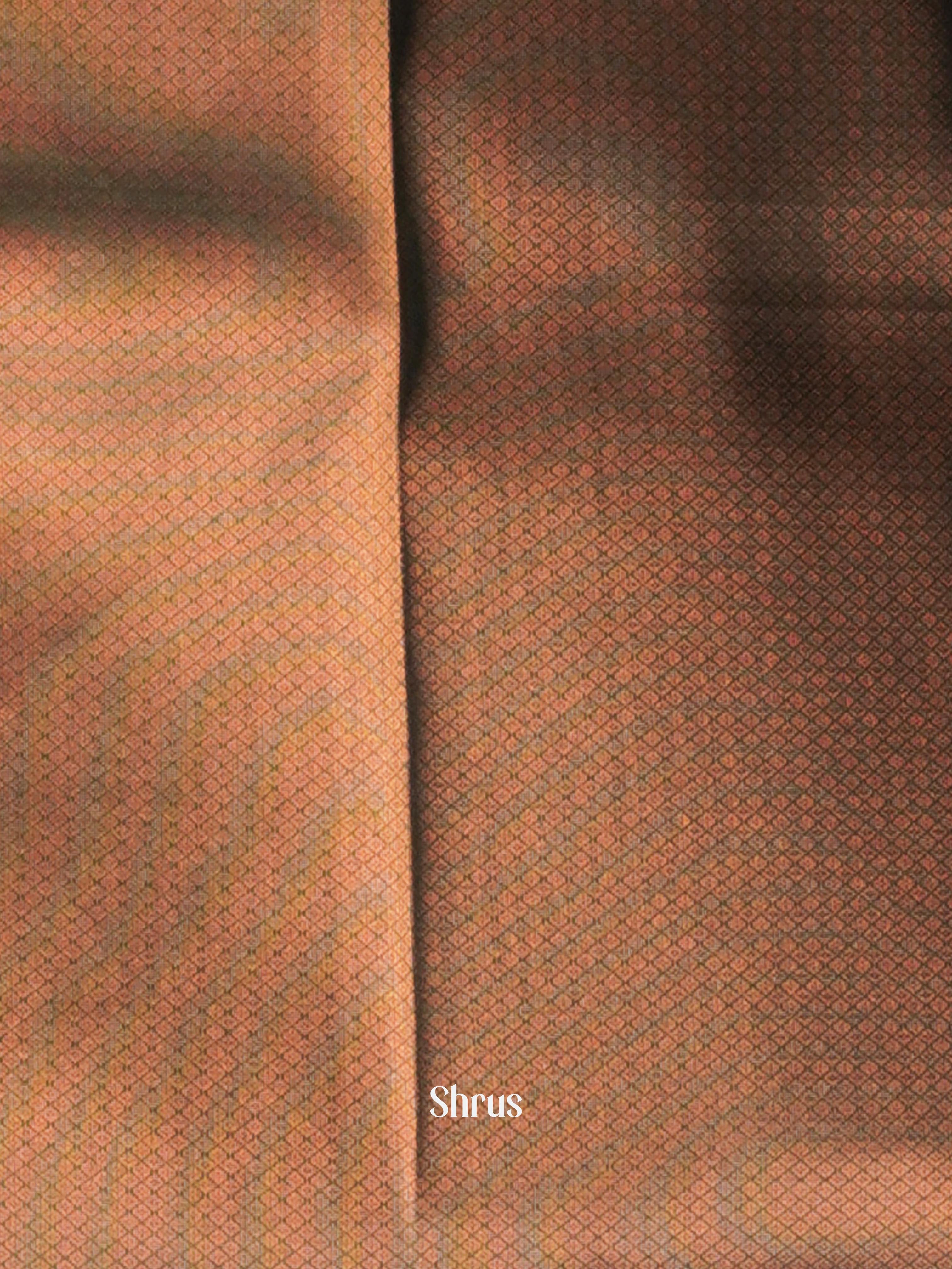 Red & Green - Semi Arani Silk Saree - Shop on ShrusEternity.com