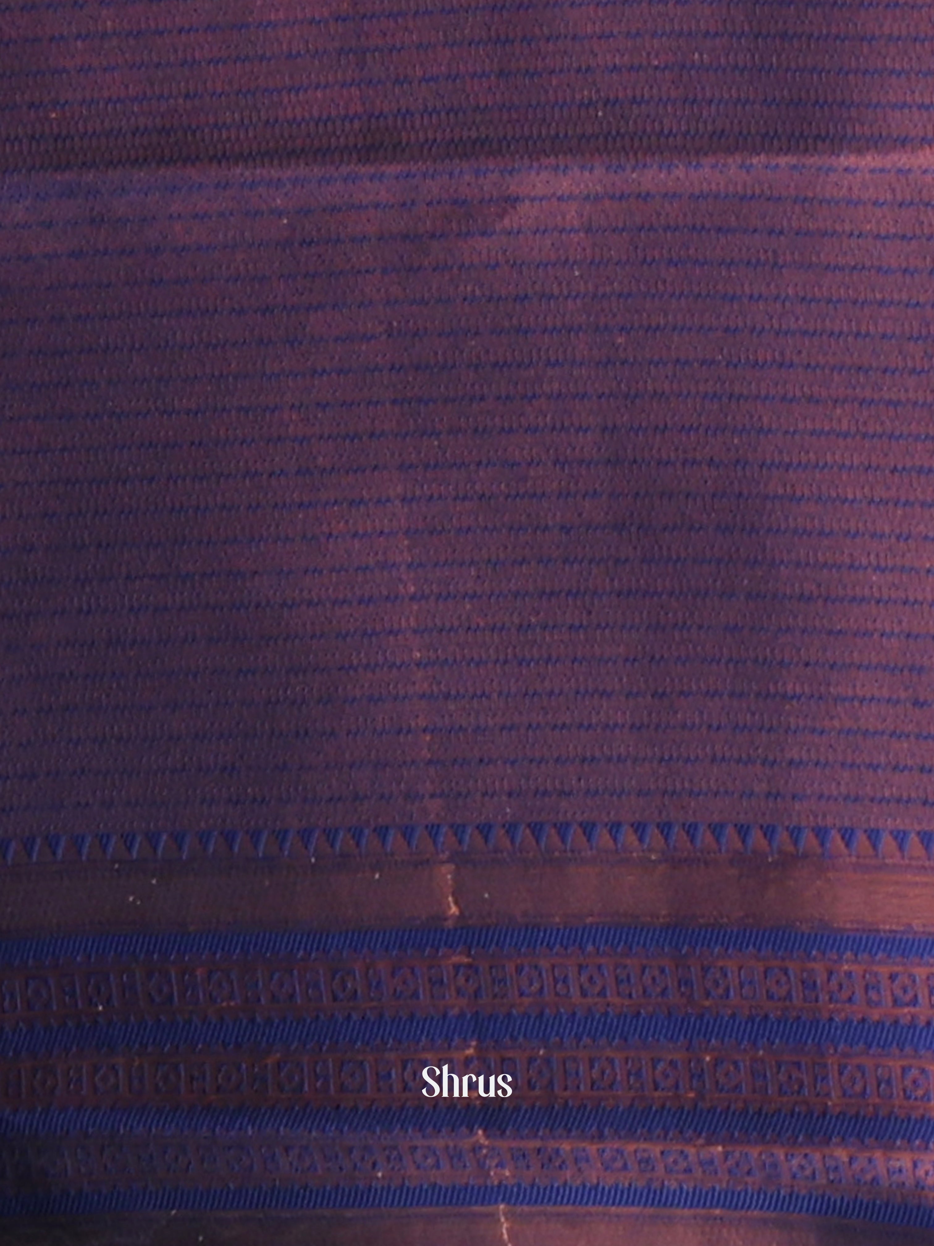Green & Violet- Semi Arani Silk Saree - Shop on Shrus.com