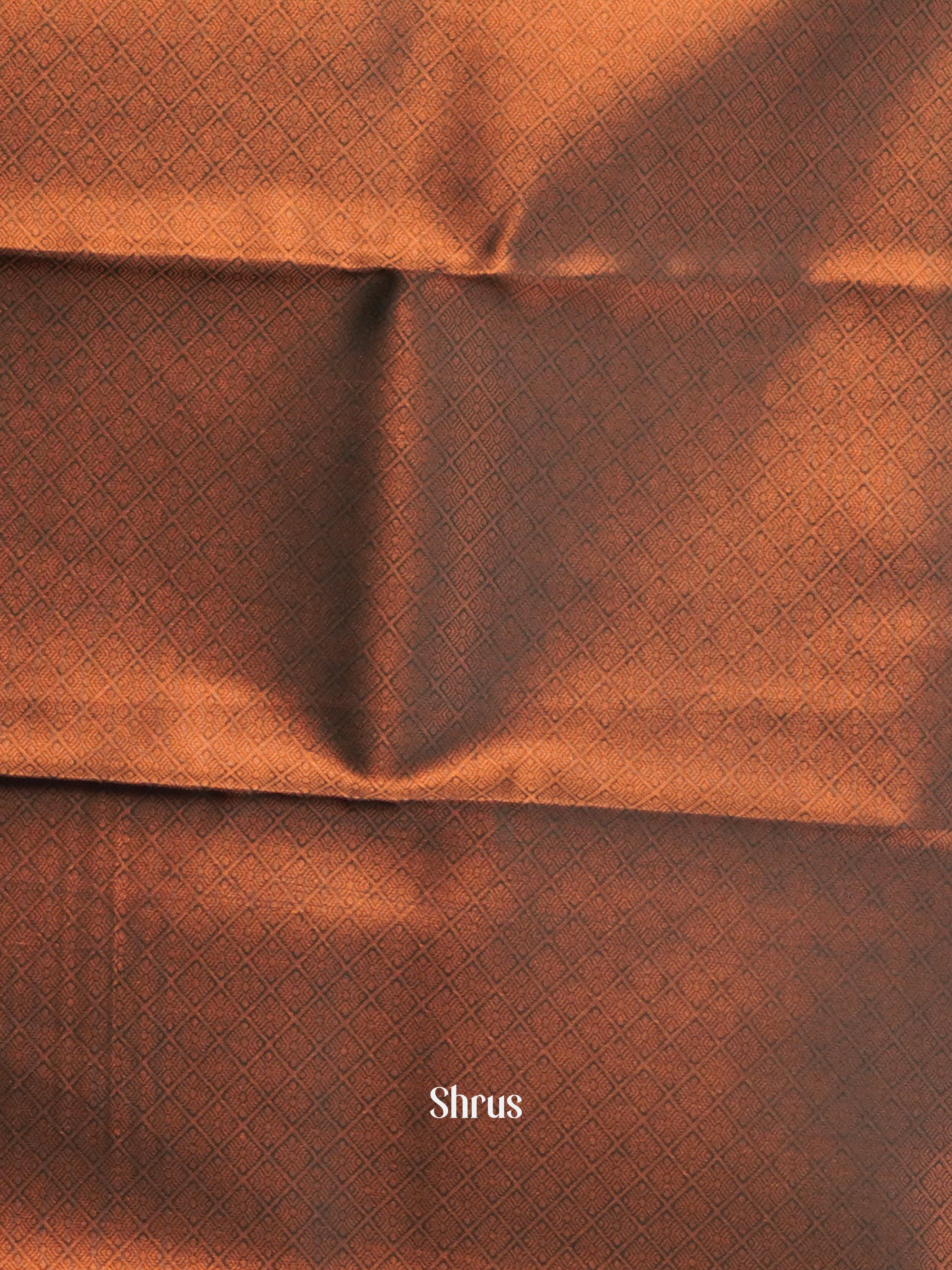 Pink & Green- Semi Arani Silk Saree - Shop on Shrus.com