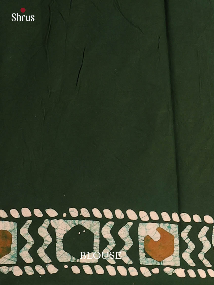 CIS06076 - Jaipur cotton Saree - Shop on Shrus.com