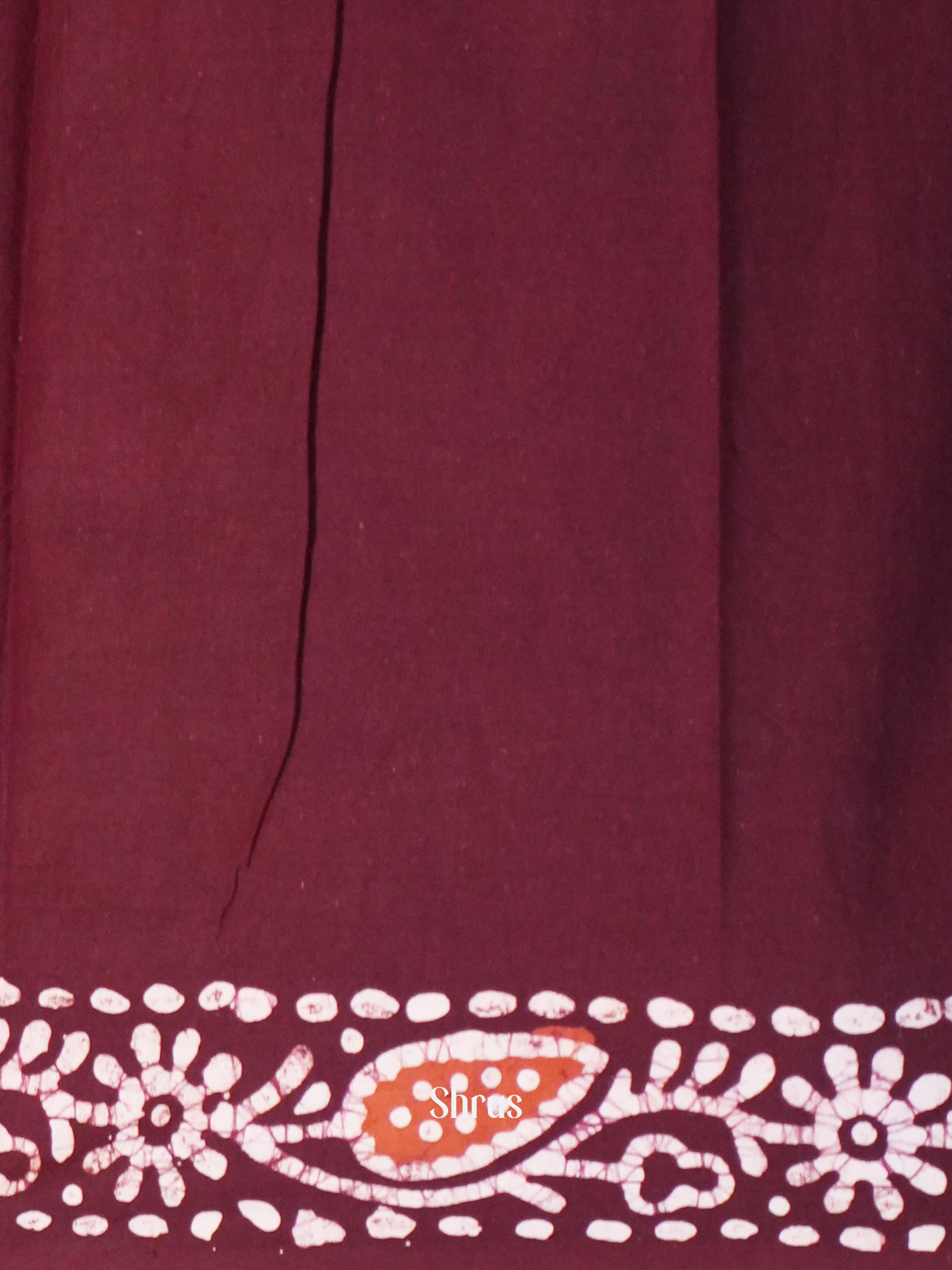 CIS06088- Jaipur cotton Saree - Shop on Shrus.com