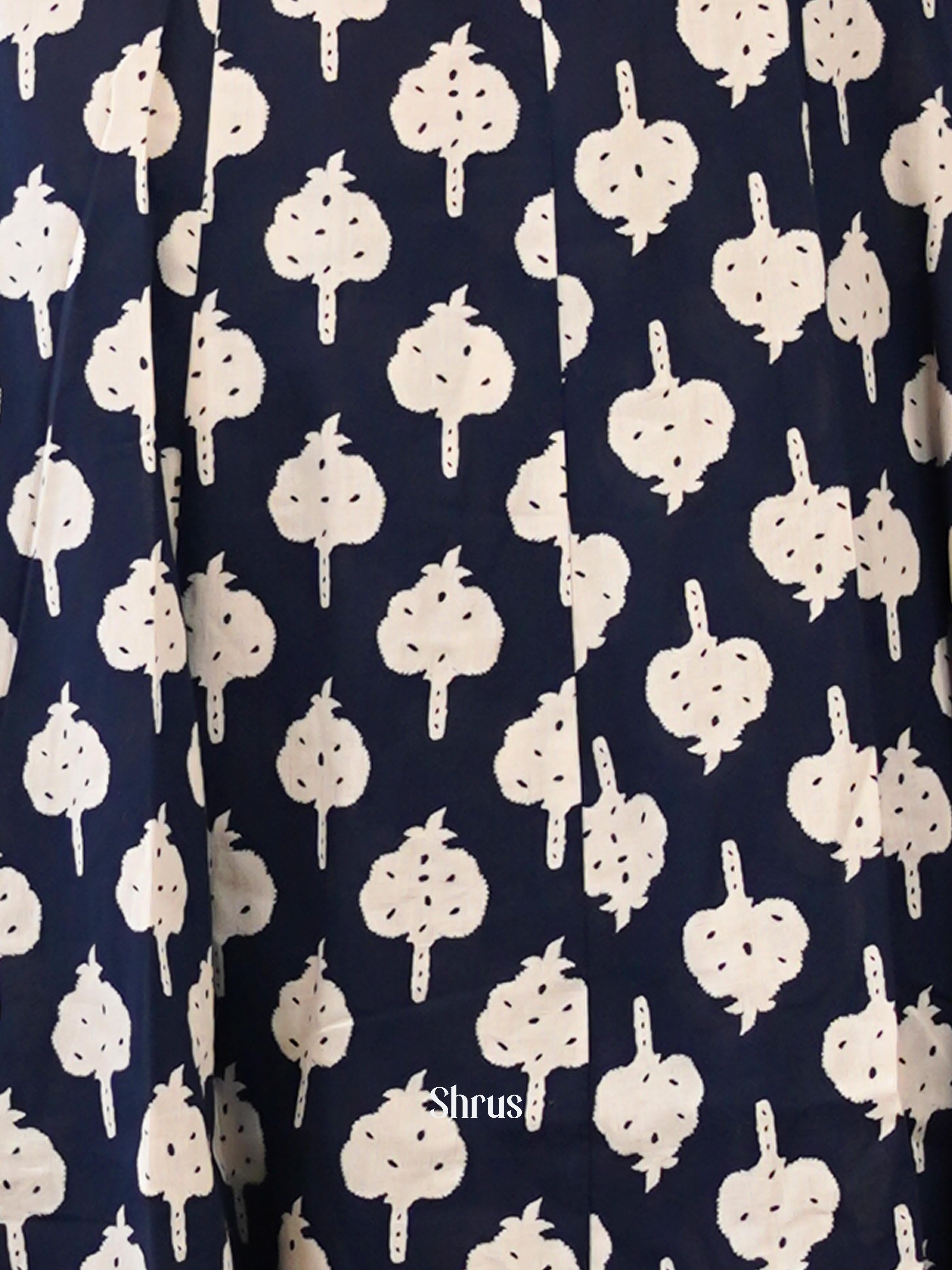 Blue -3pc printed Readymade Suits - Shop on Shrus.com