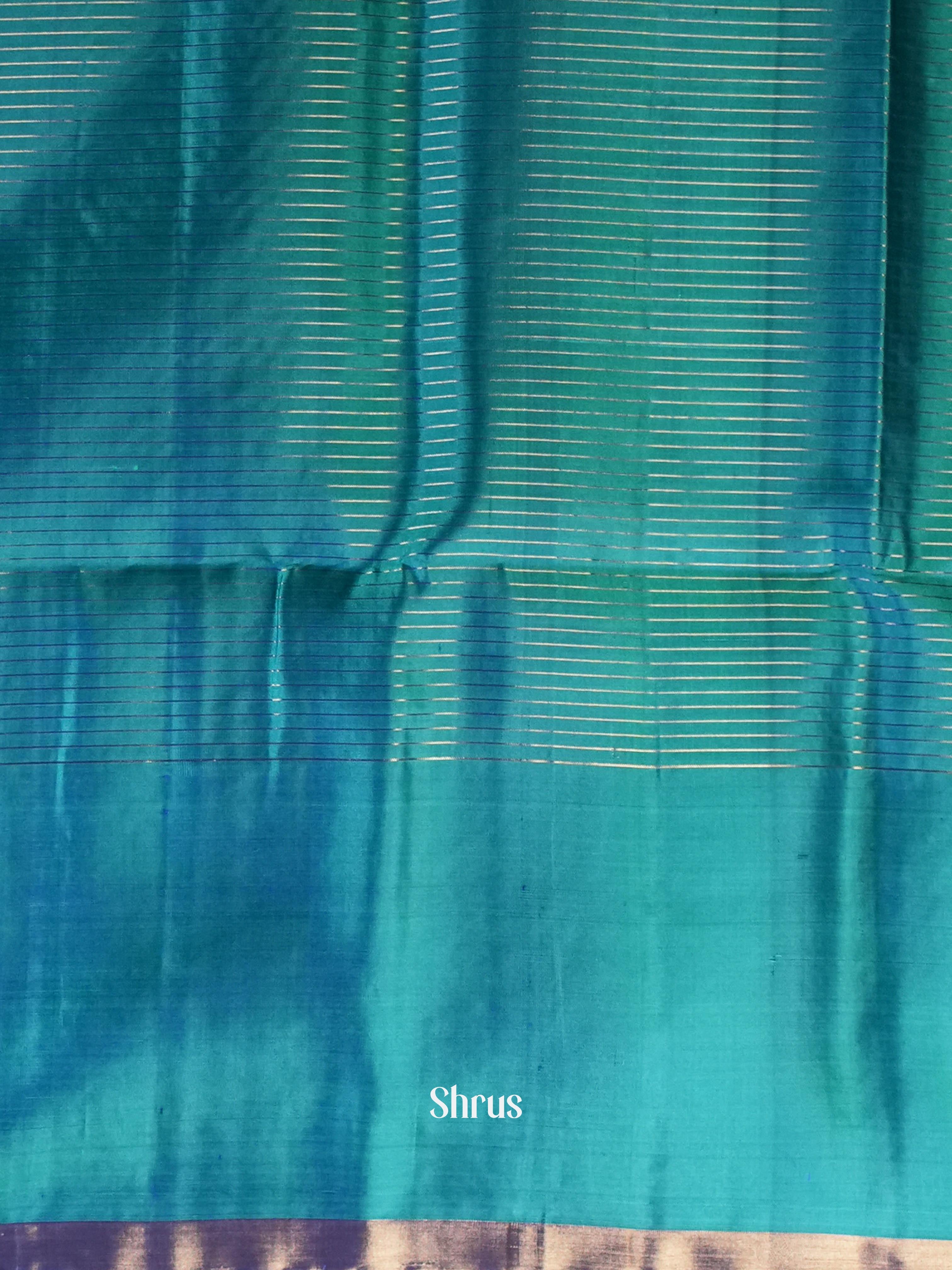 Purple & Green - Soft Silk Saree - Shop on Shrus.com