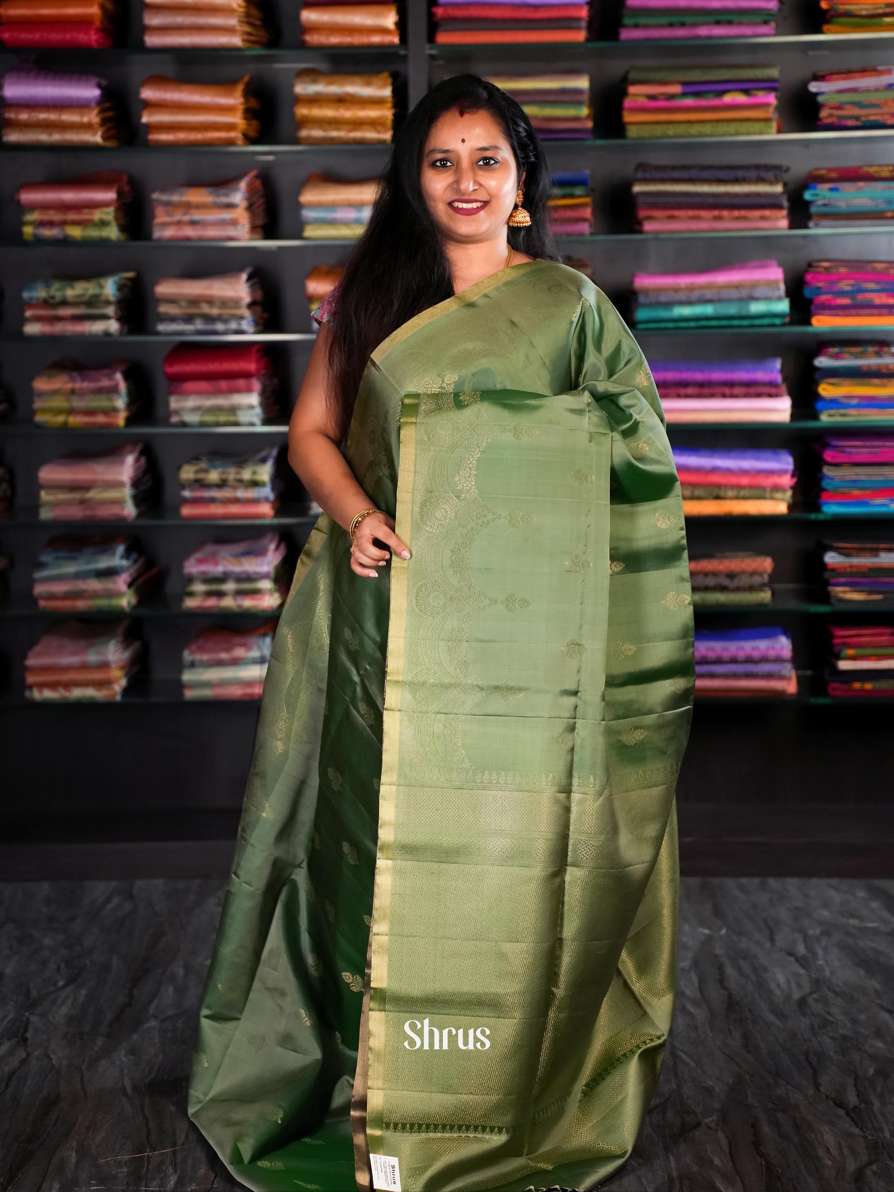 CIS06270- Soft Silk Saree - Shop on Shrus.com