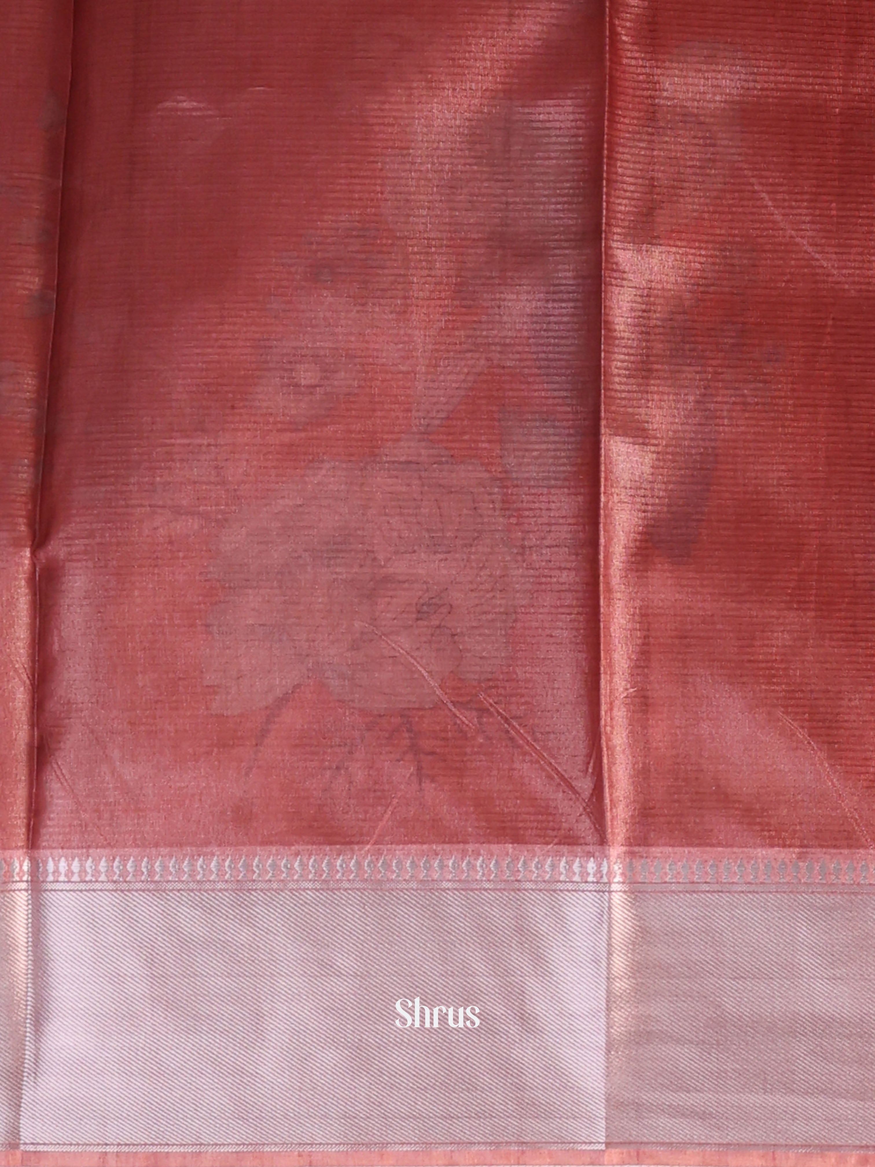 CIS06398 - Printed Tussar Saree - Shop on Shrus.com