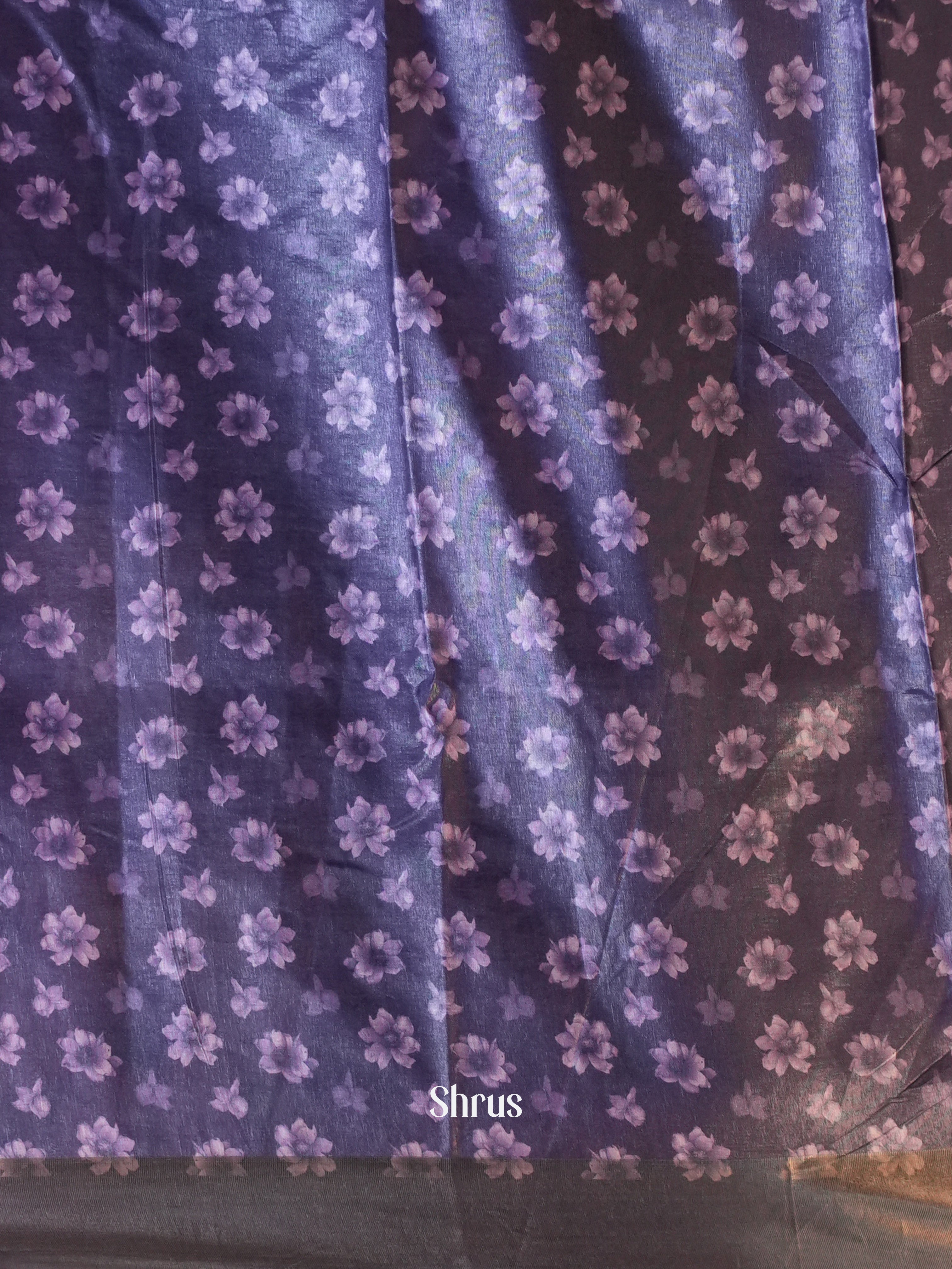 CIS06498 - Printed Tussar Saree - Shop on Shrus.com