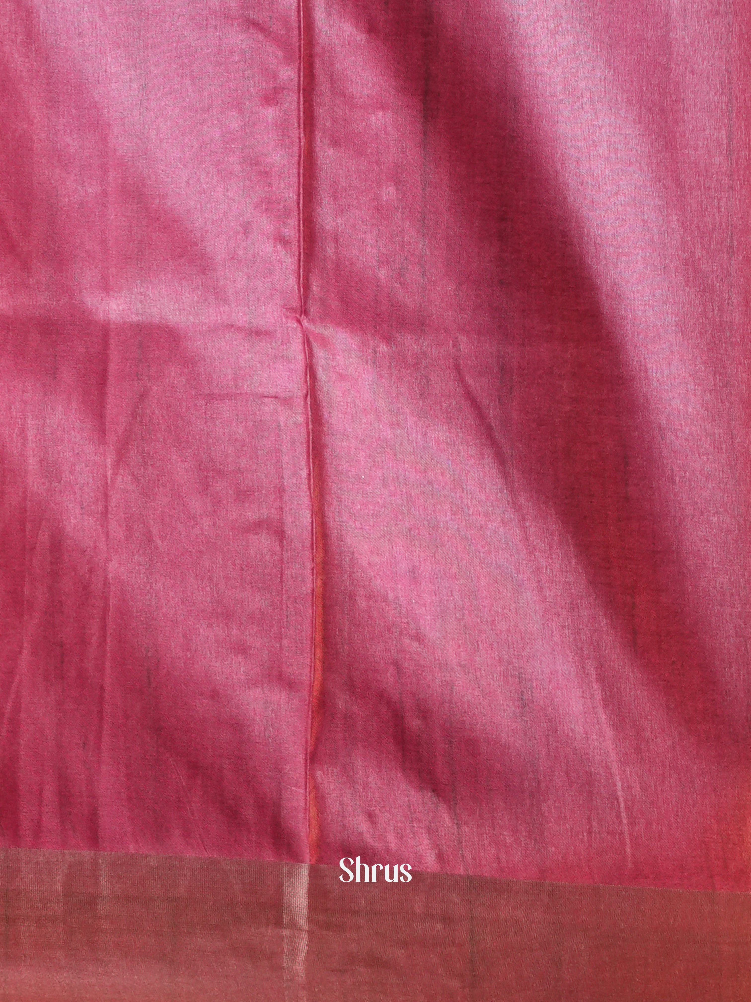 CIS06512 - Printed Tussar Saree - Shop on Shrus.com