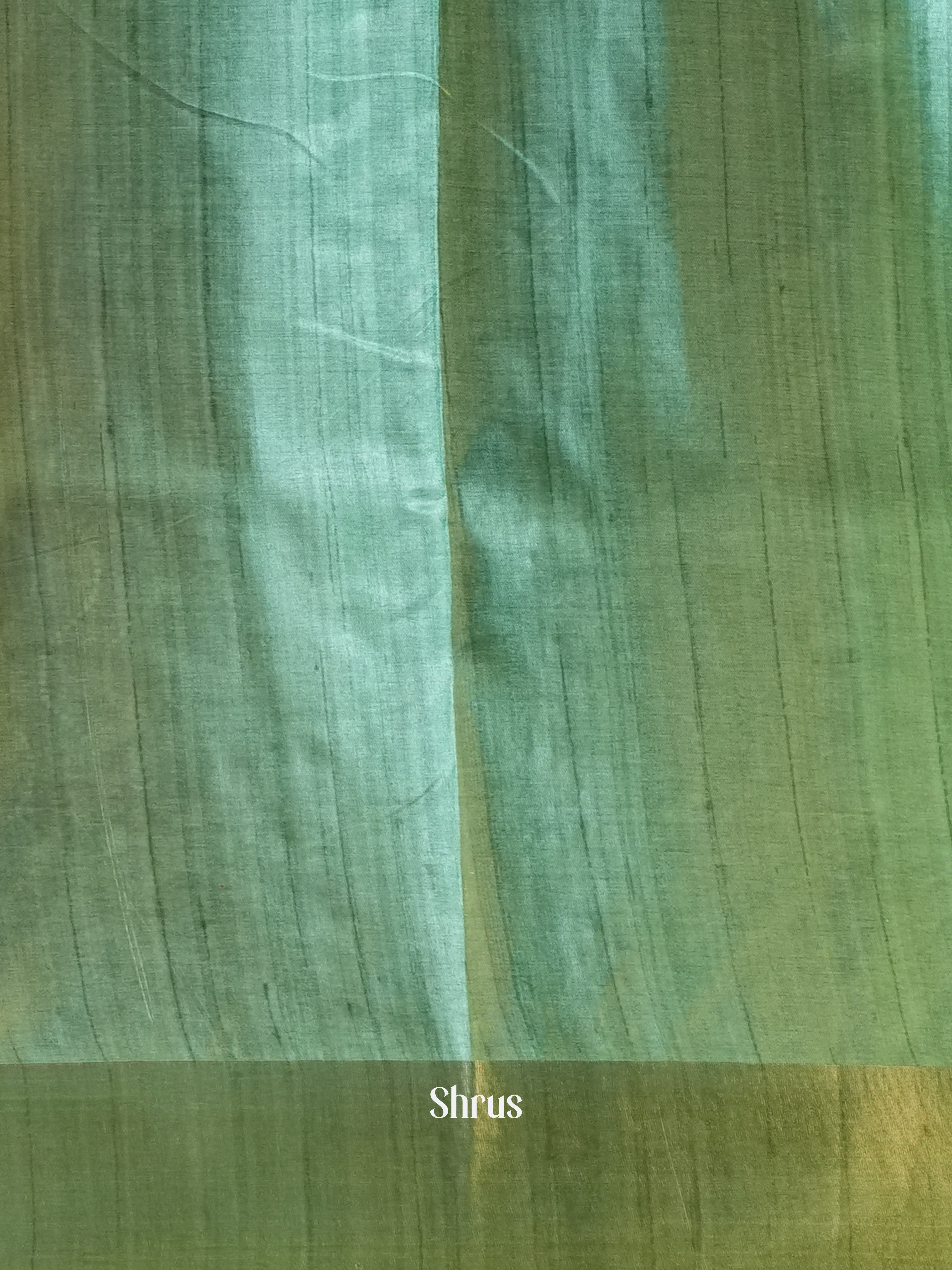 Purple & Green - Art Modal Saree - Shop on Shrus.com