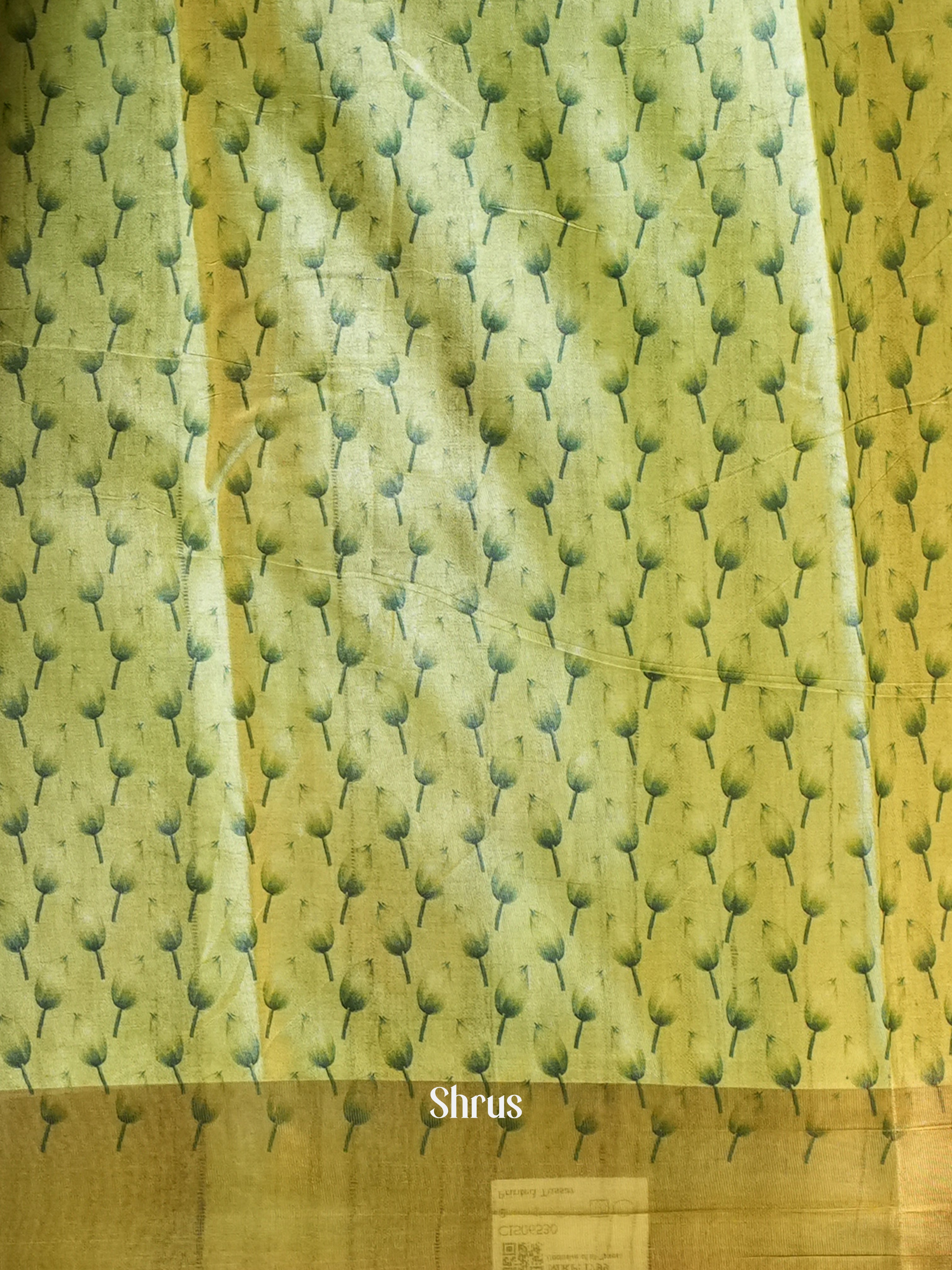CIS06530 - Printed Tussar Saree - Shop on Shrus.com