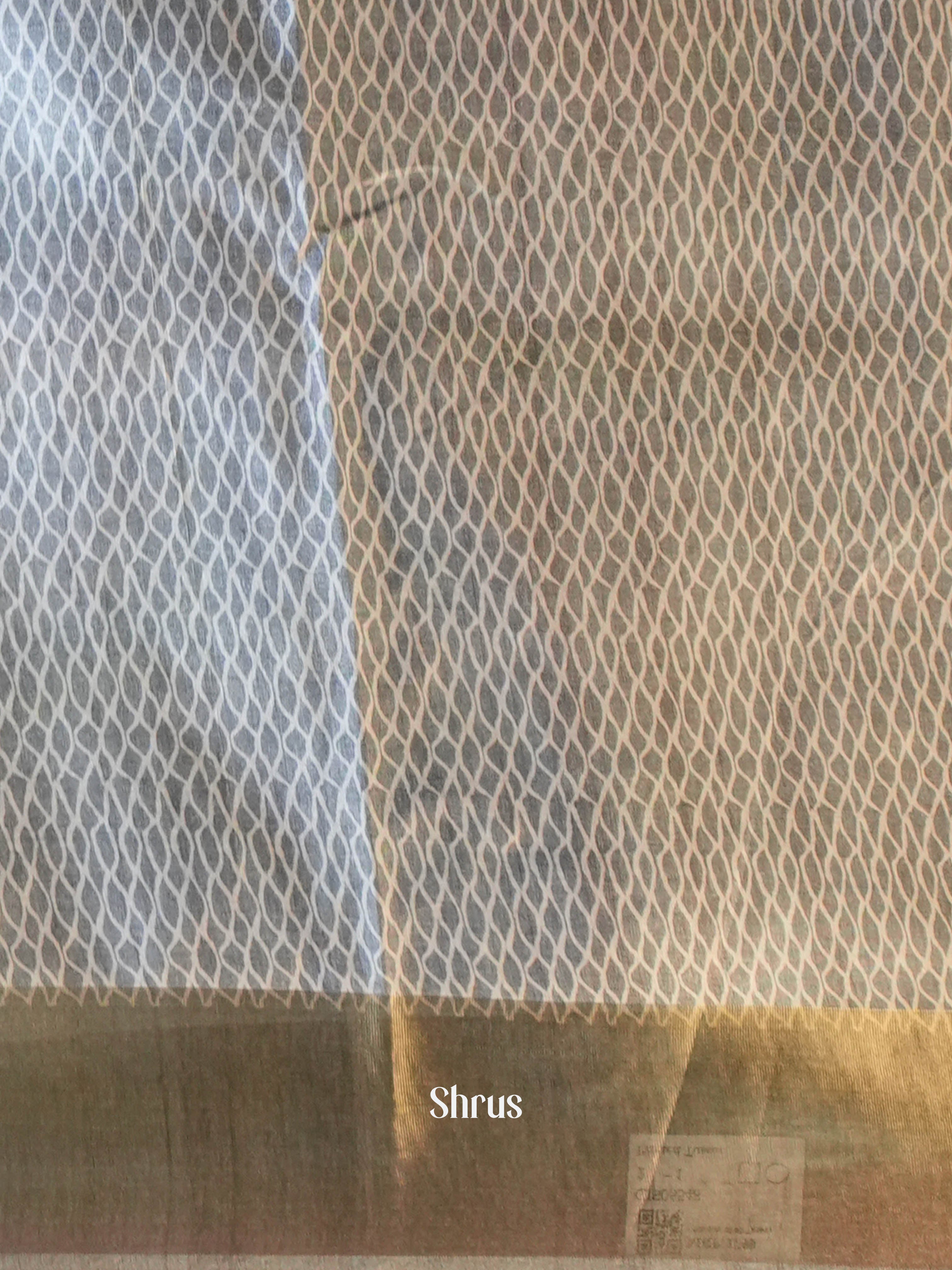 CIS06548 - Printed Tussar Saree - Shop on Shrus.com