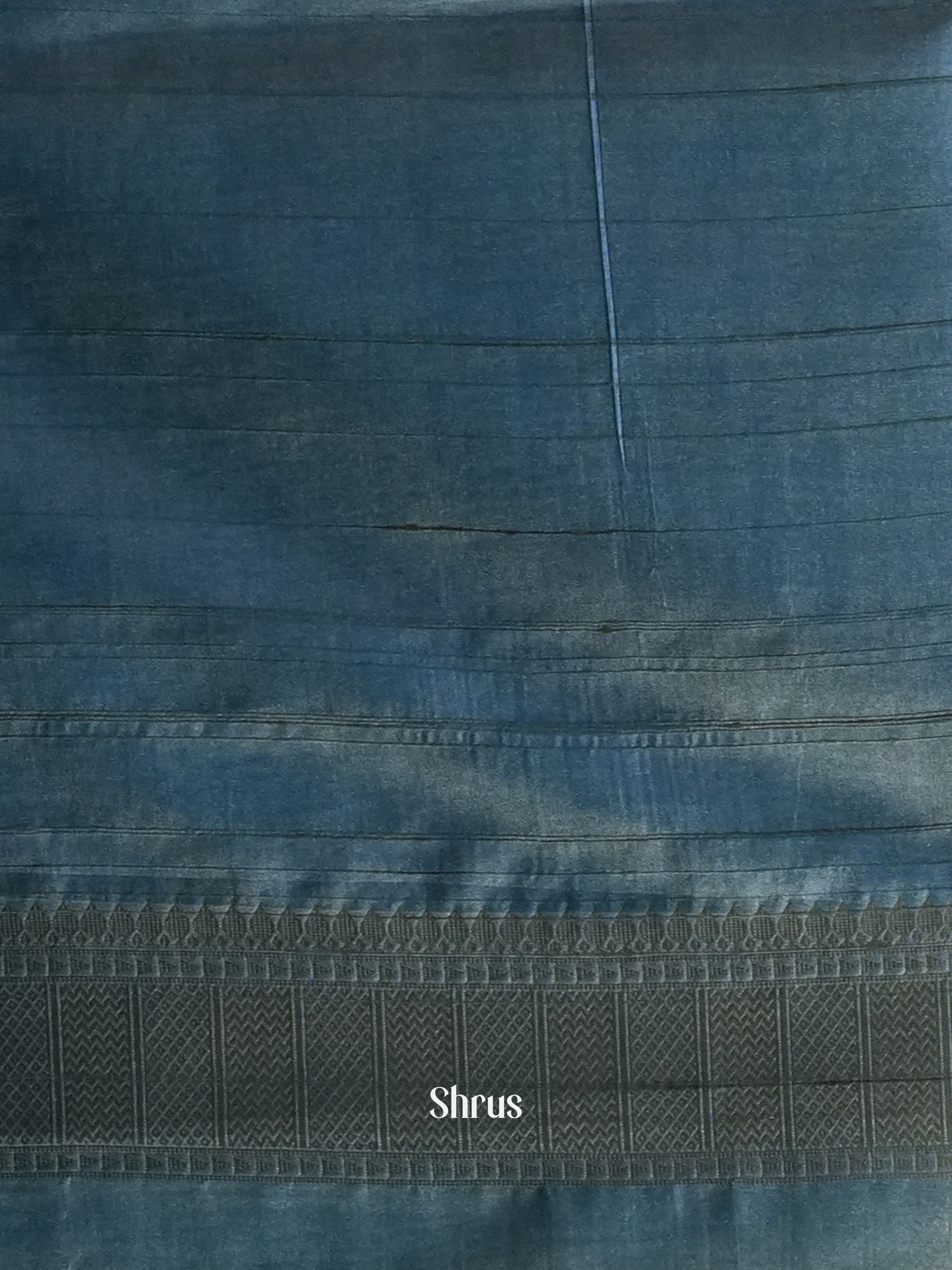 Grey & Cream - Semi Tussar Saree - Shop on Shrus.com