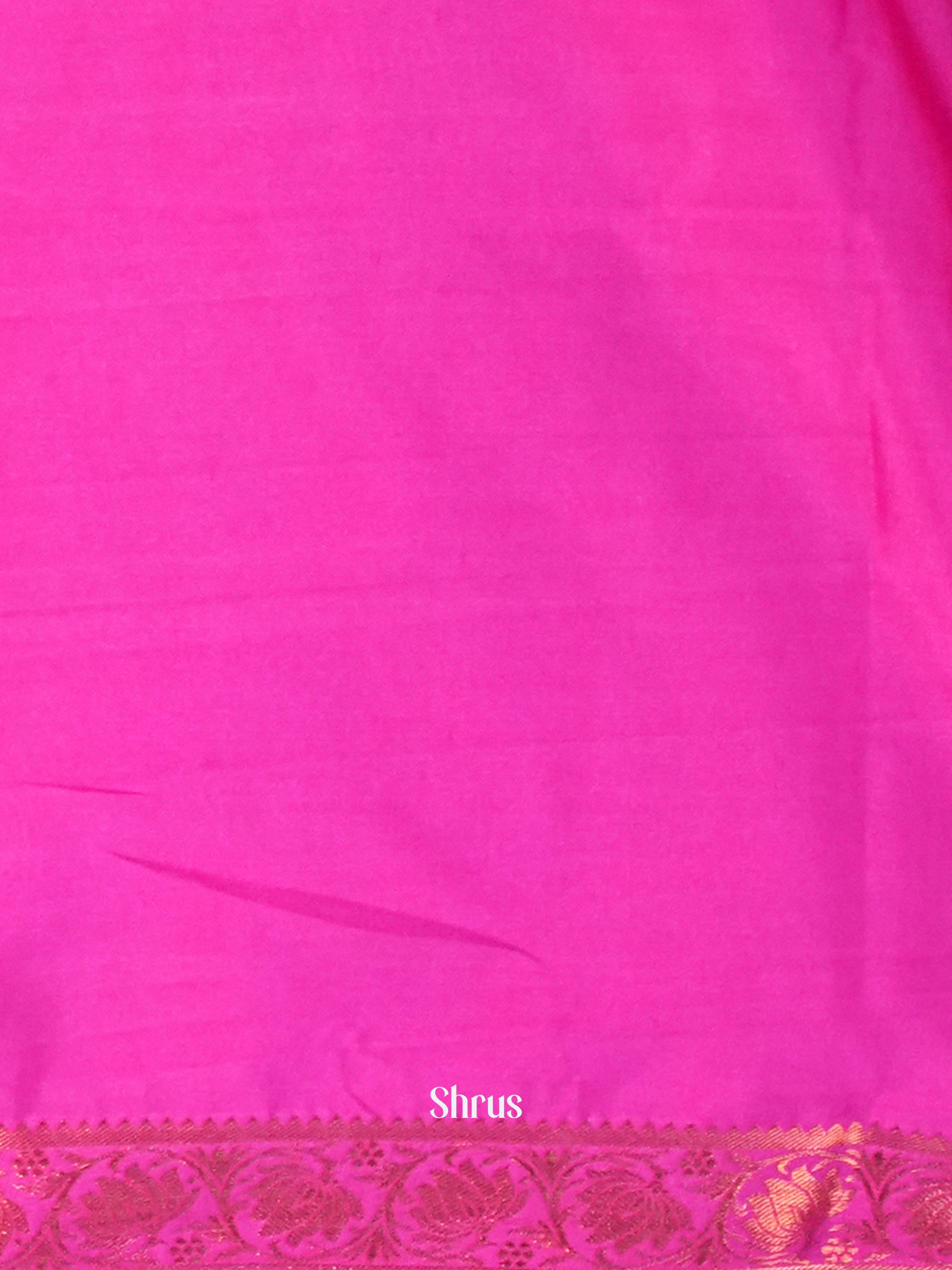 CIS09003 - Semi Mysore silk Saree - Shop on Shrus.com