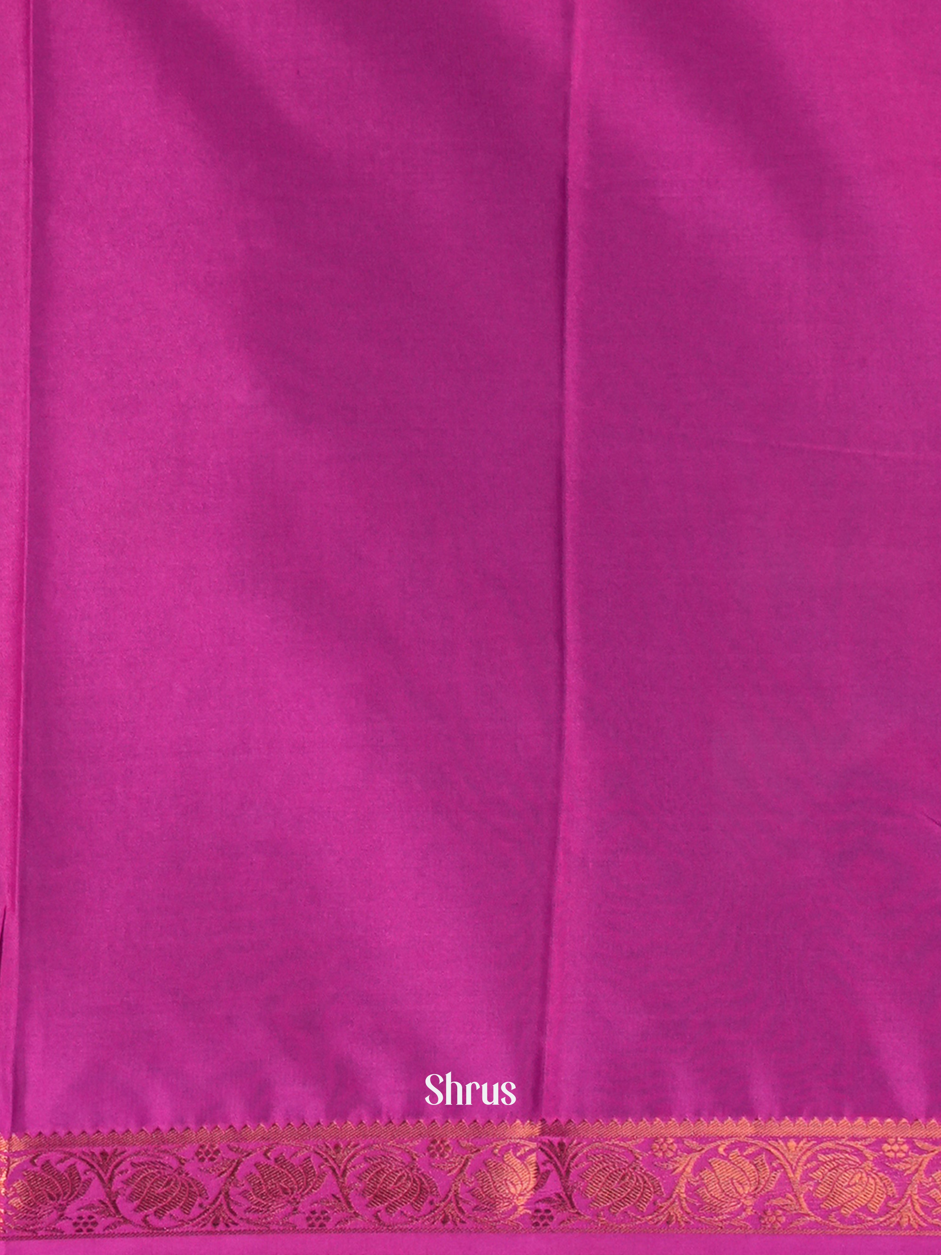 CIS09005 - Semi Mysore silk Saree - Shop on Shrus.com