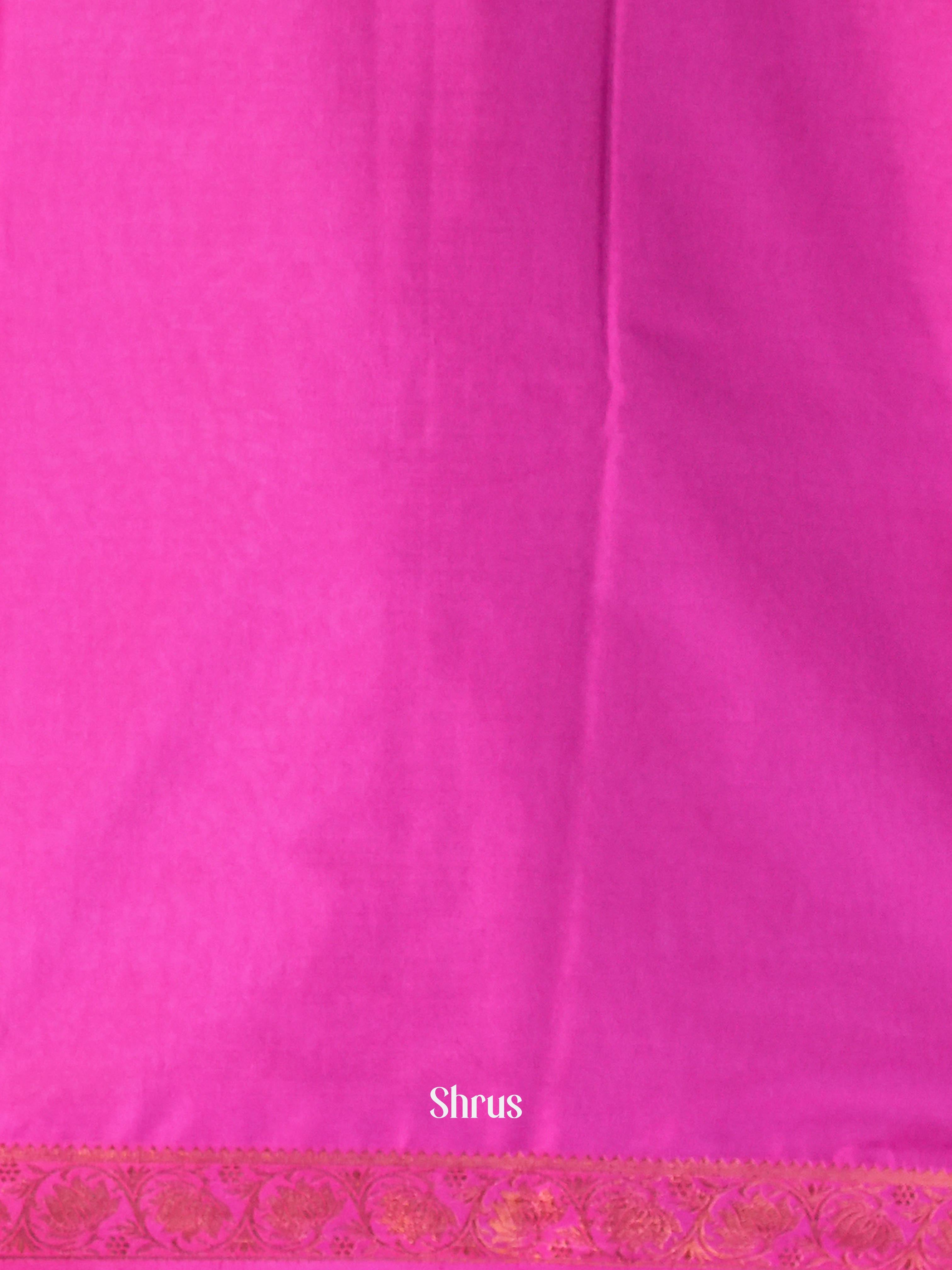 CIS09008 -Semi Mysore silk Saree - Shop on Shrus.com