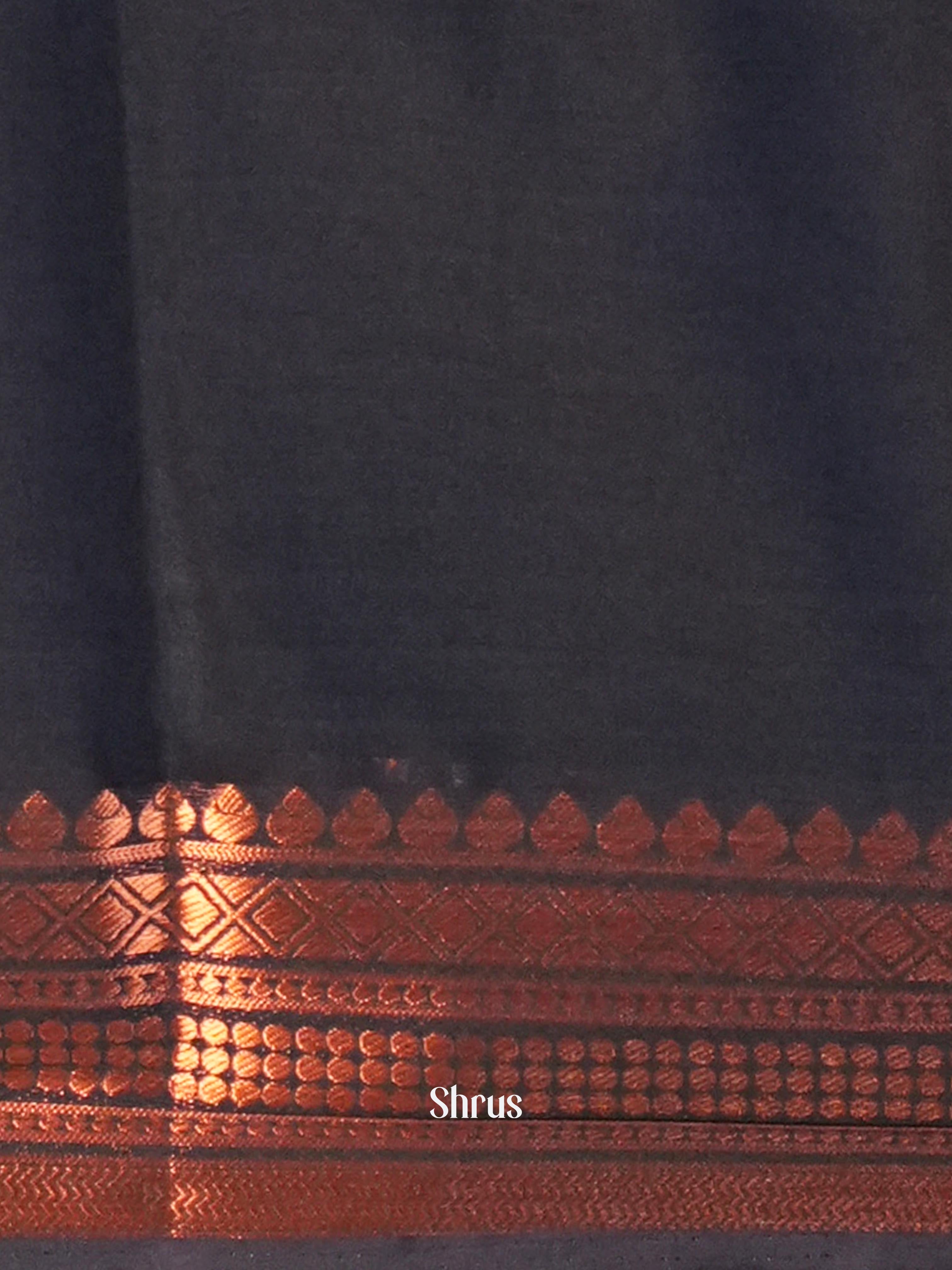 CIS09009 - Semi Mysore silk Saree - Shop on Shrus.com