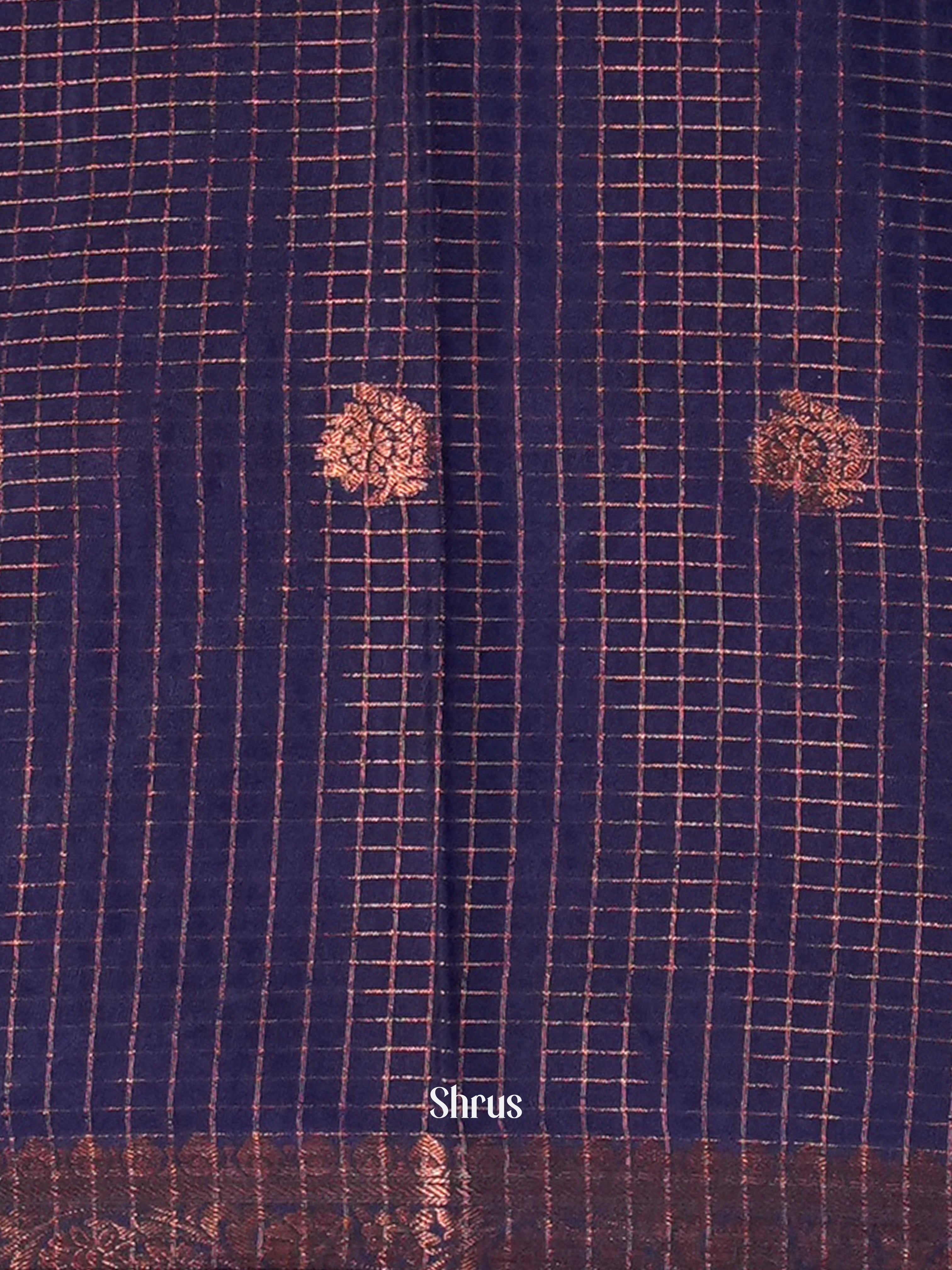 CIS09038 - Semi Mysore silk Saree - Shop on Shrus.com