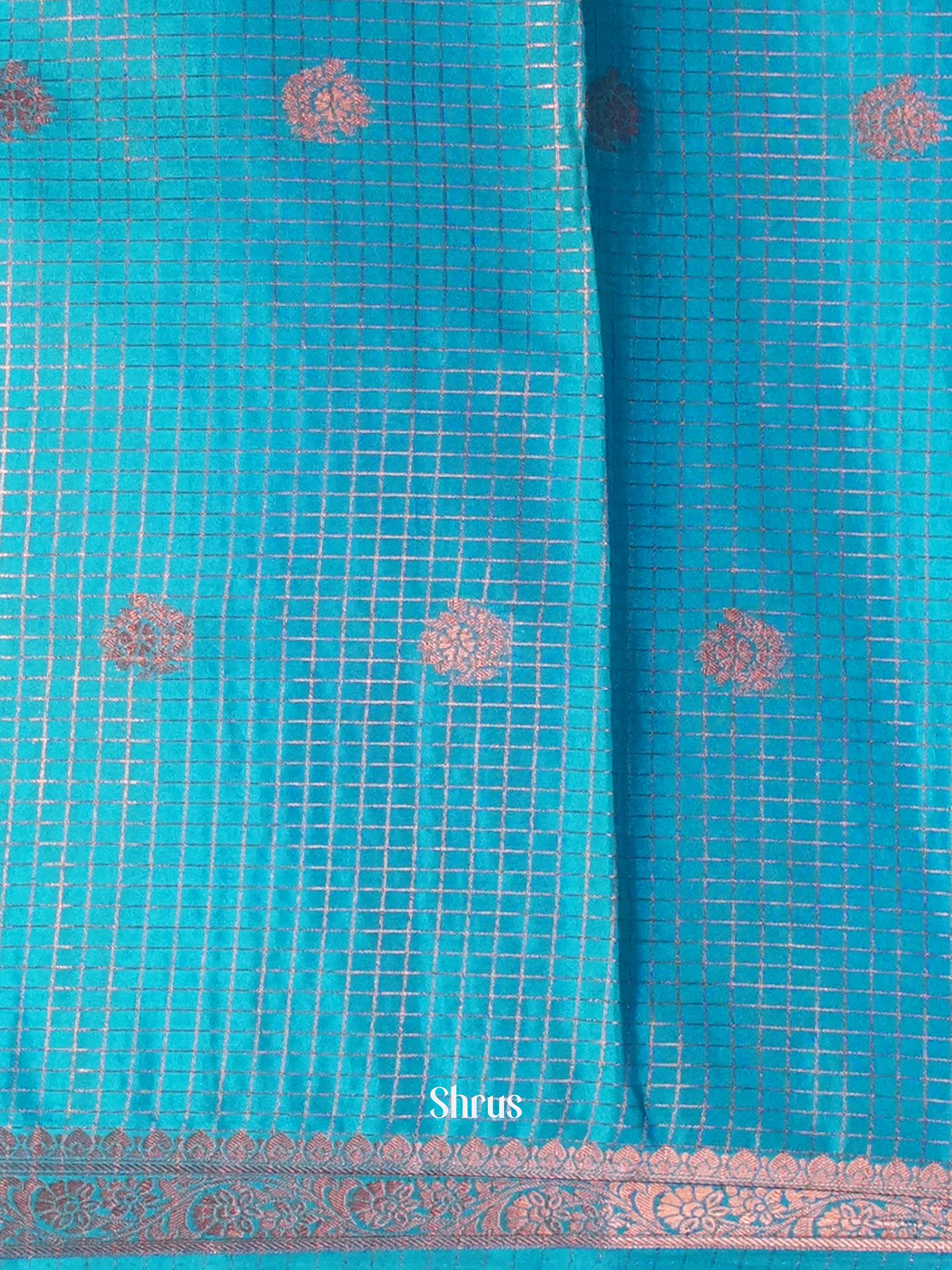 CIS09039 - Semi Mysore silk Saree - Shop on Shrus.com