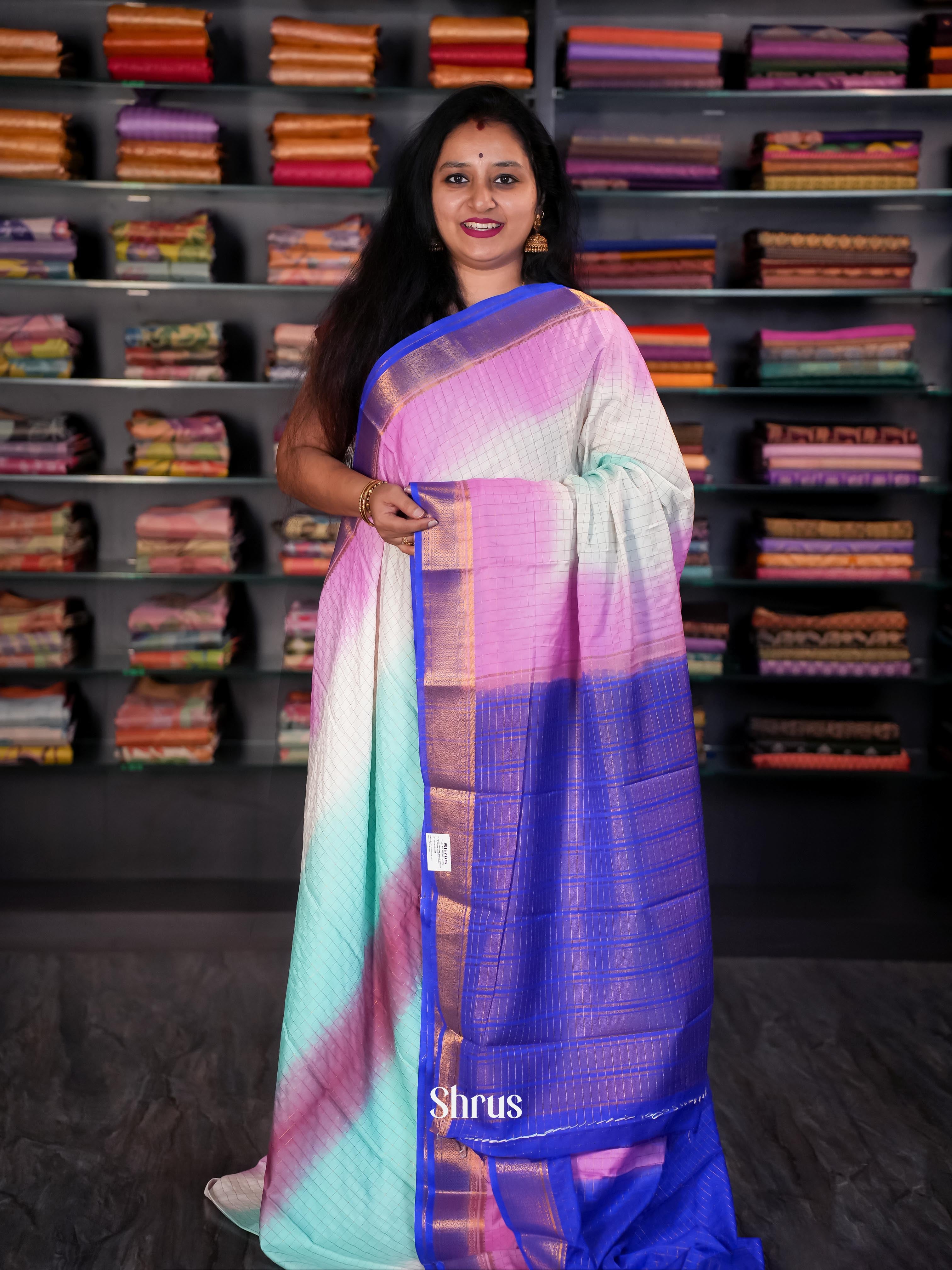 CIS09063 - Mysore silk Saree - Shop on Shrus.com