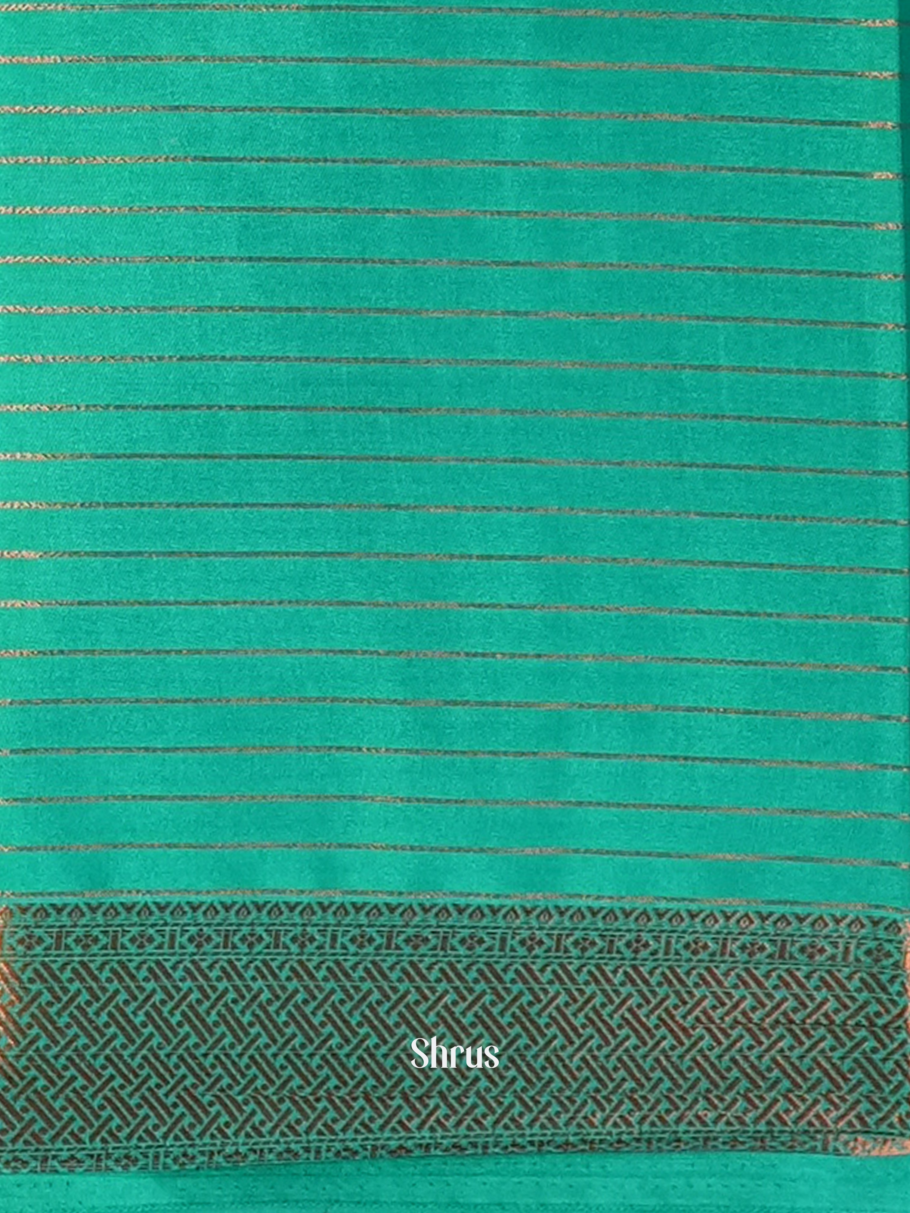 CIS09077 - Semi Mysore silk Saree - Shop on Shrus.com