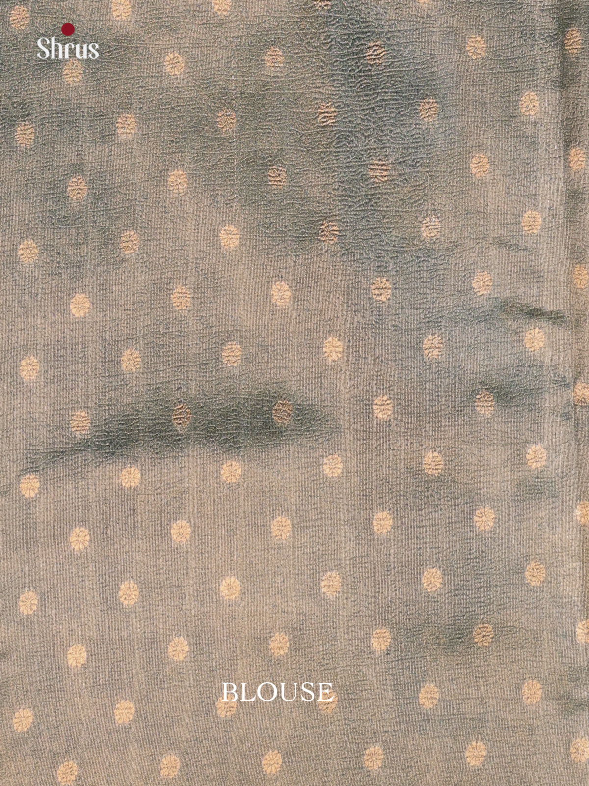 Blue - Semi Dupion Saree - Shop on Shrus.com