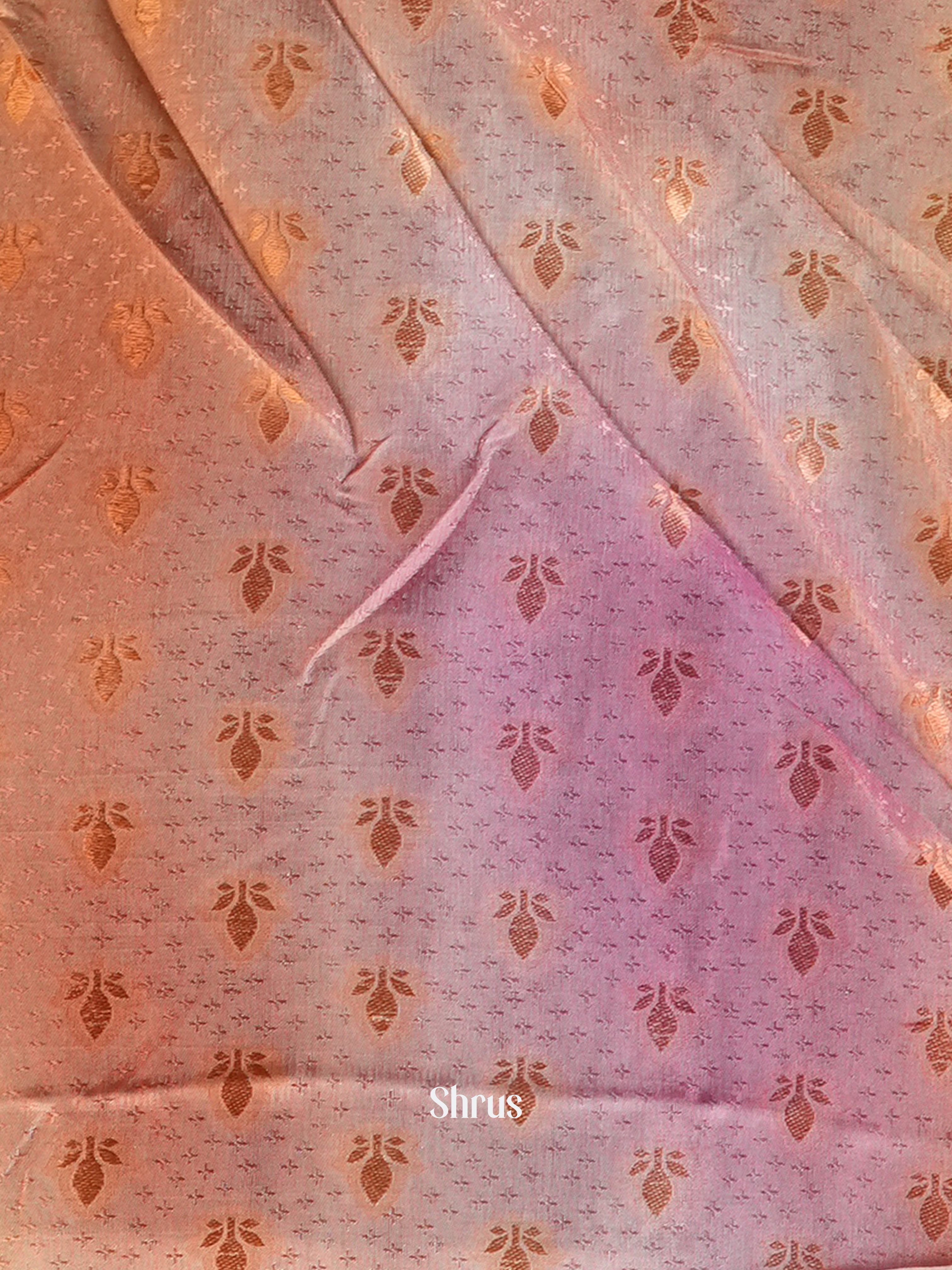 Peach - Semi Organza - Shop on Shrus.com